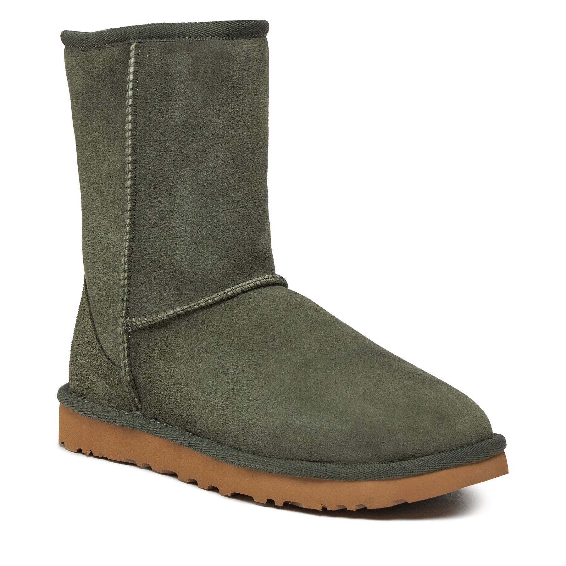 Ugg Boty W Classic Short II 1016223 Zelená - Pepit.cz