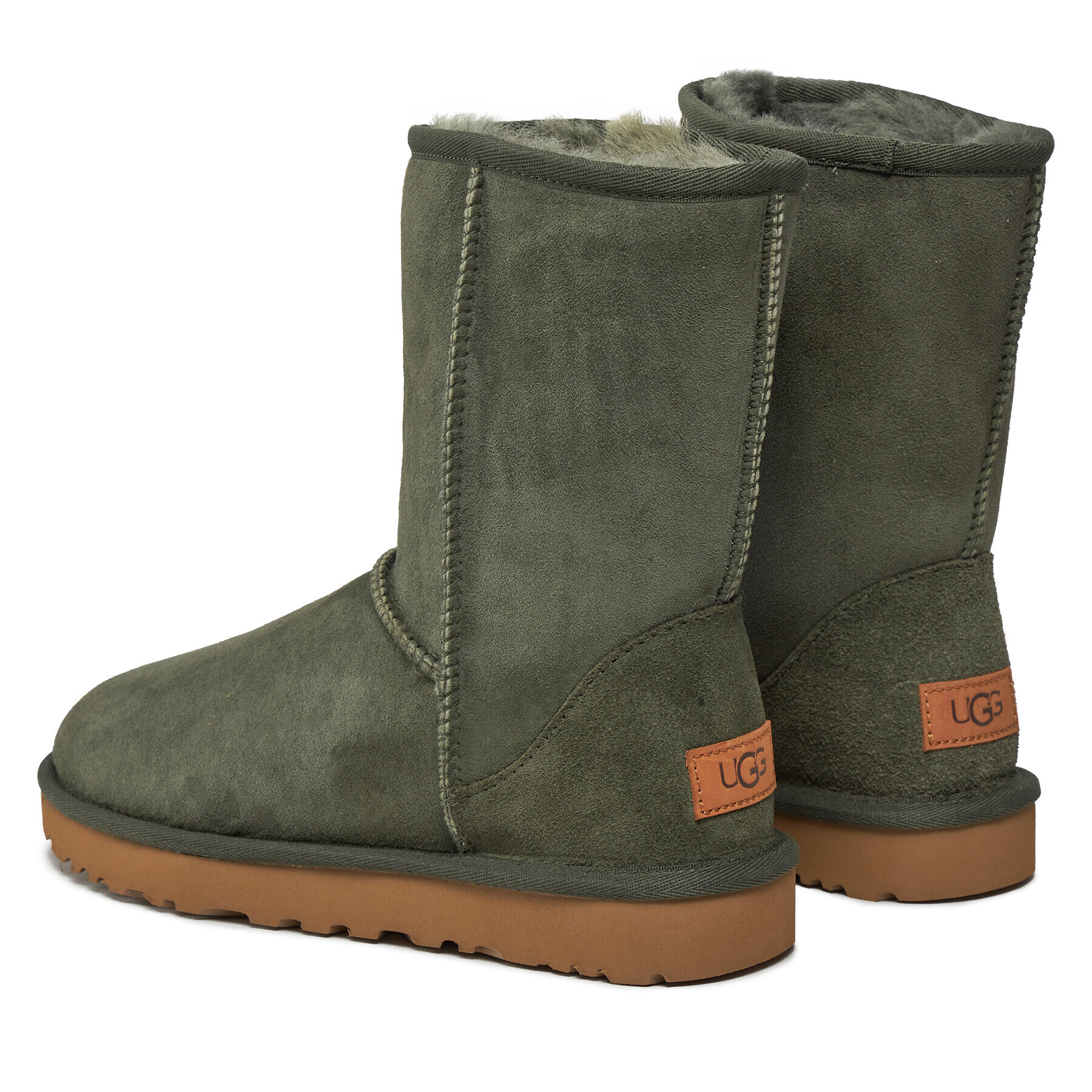 Ugg Boty W Classic Short II 1016223 Zelená - Pepit.cz