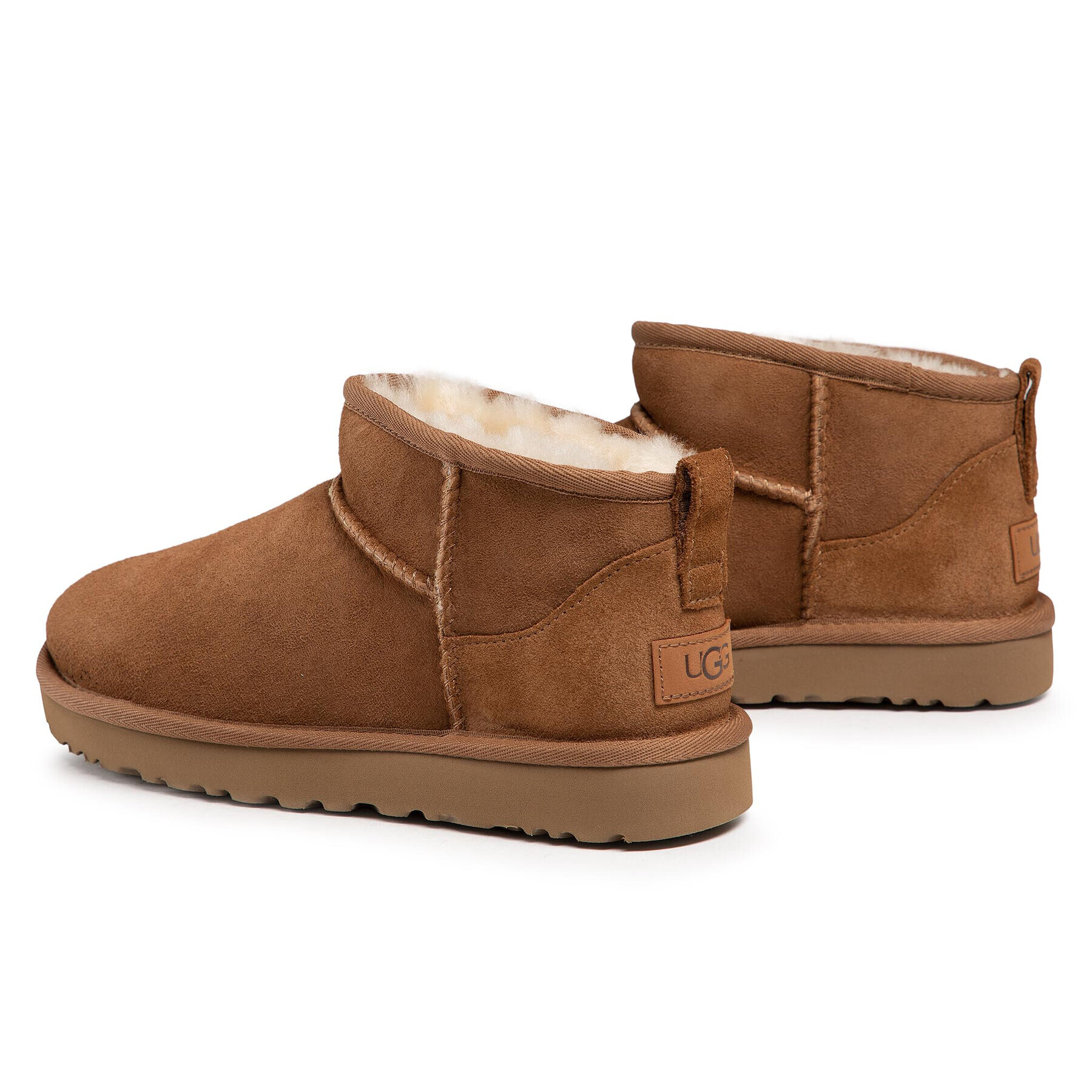 Ugg Boty W Classic Ultra Mini 1116109 Hnědá - Pepit.cz