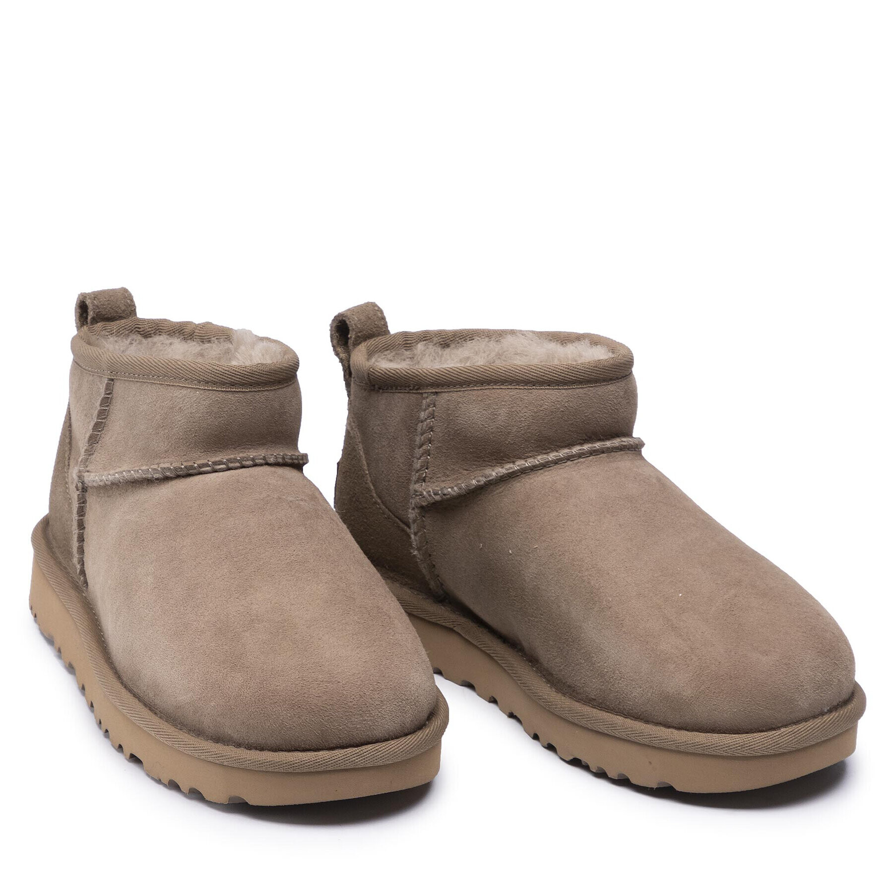 Ugg Boty W Classic Ultra Mini 1116109 Hnědá - Pepit.cz