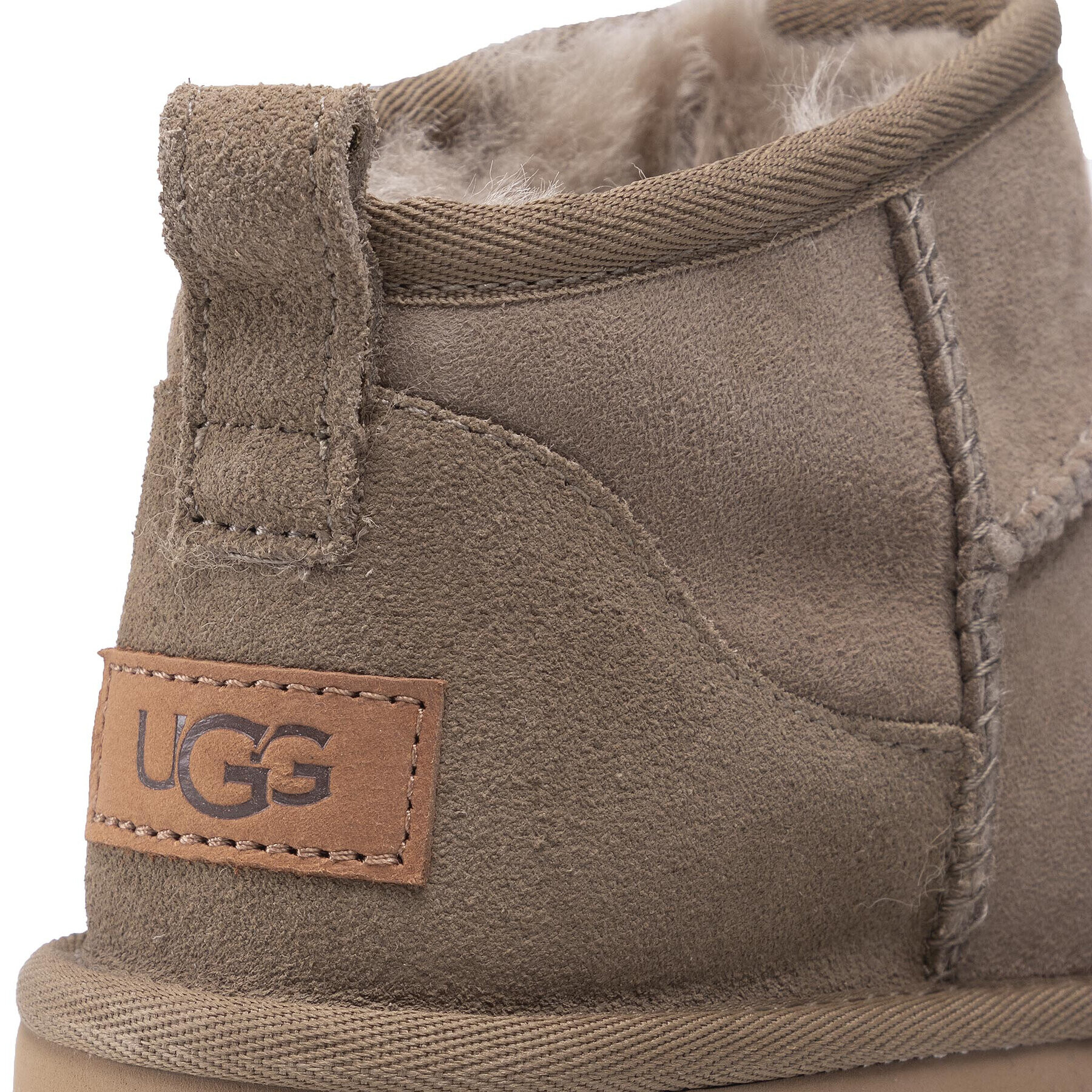 Ugg Boty W Classic Ultra Mini 1116109 Hnědá - Pepit.cz