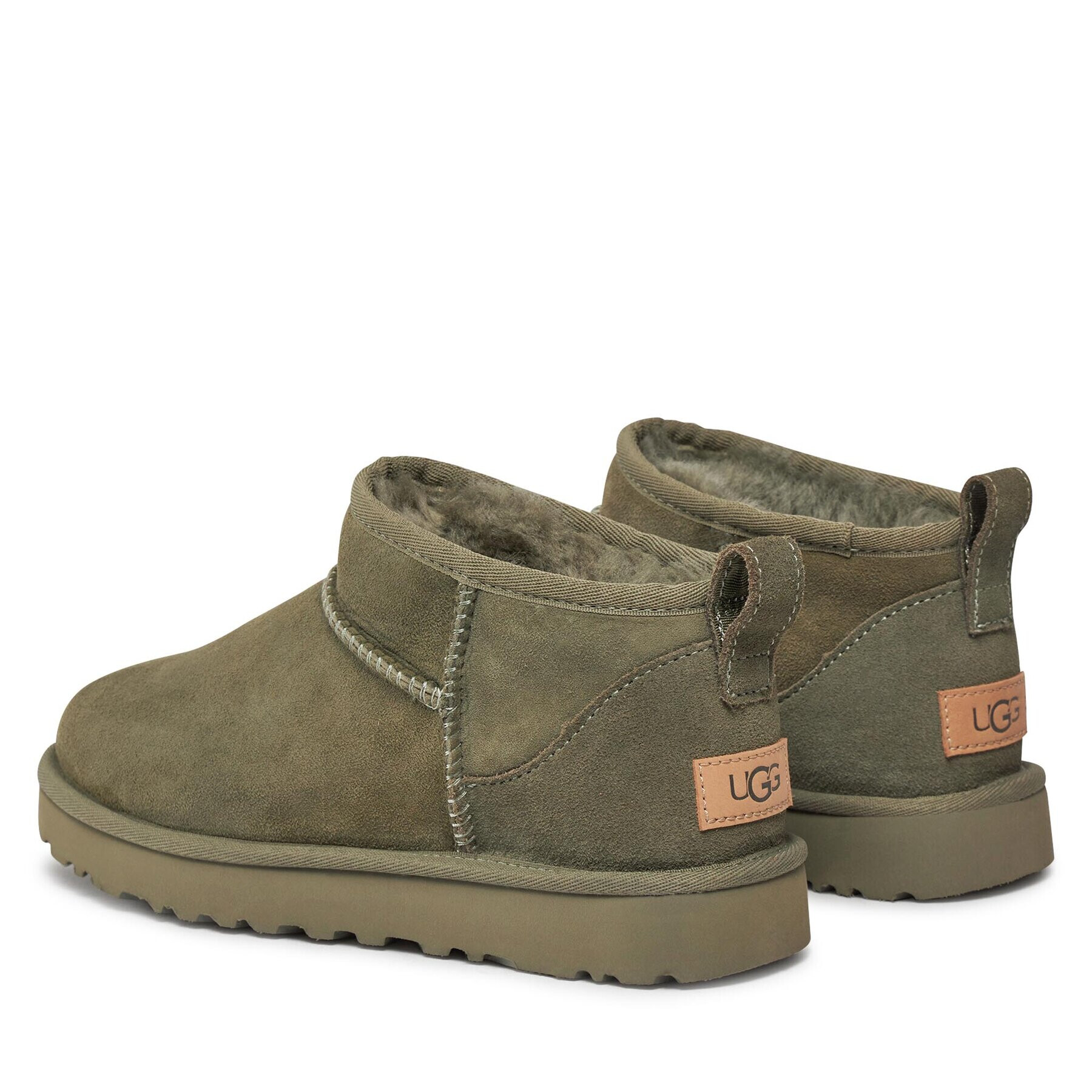 Ugg Boty W Classic Ultra Mini 1116109 Zelená - Pepit.cz