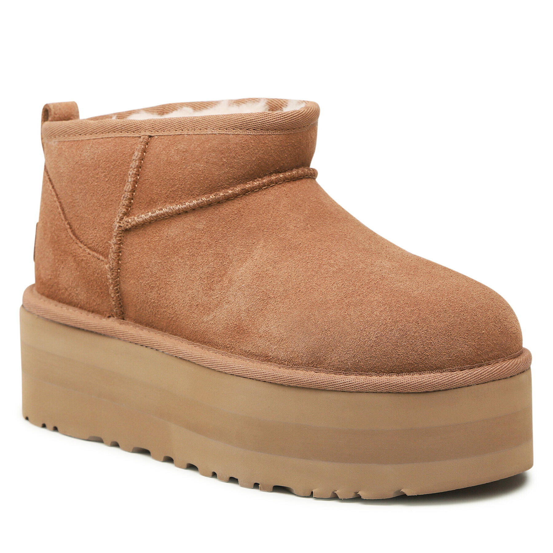 Ugg Boty W Classic Ultra Mini Platform 1135092 Hnědá - Pepit.cz