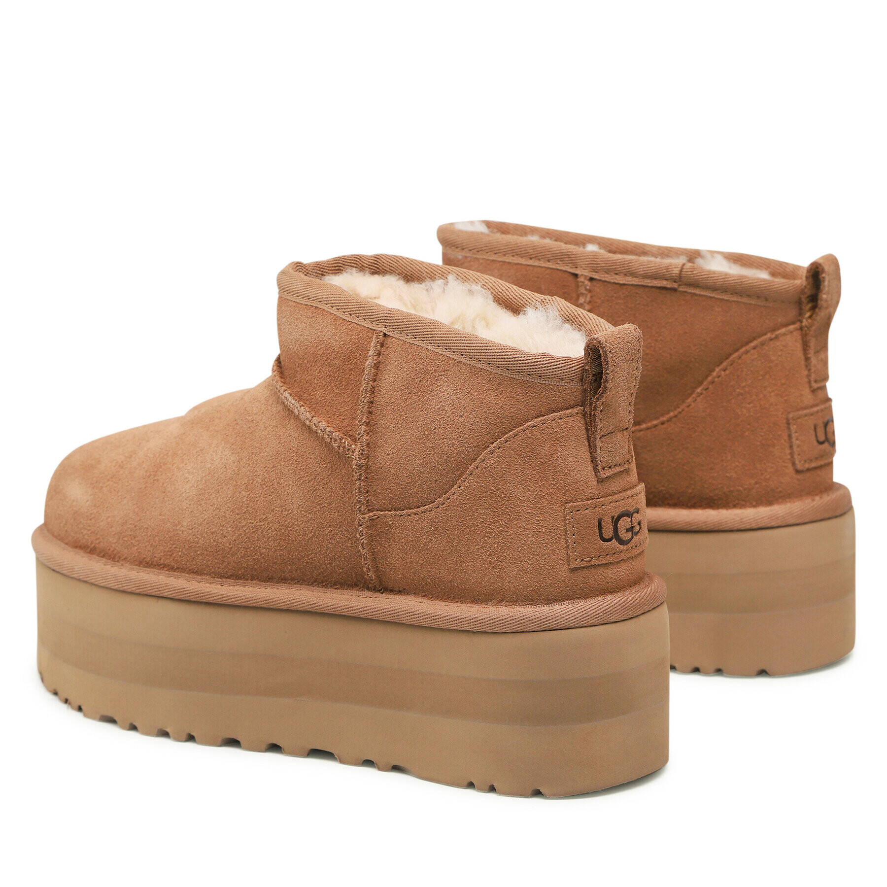 Ugg Boty W Classic Ultra Mini Platform 1135092 Hnědá - Pepit.cz