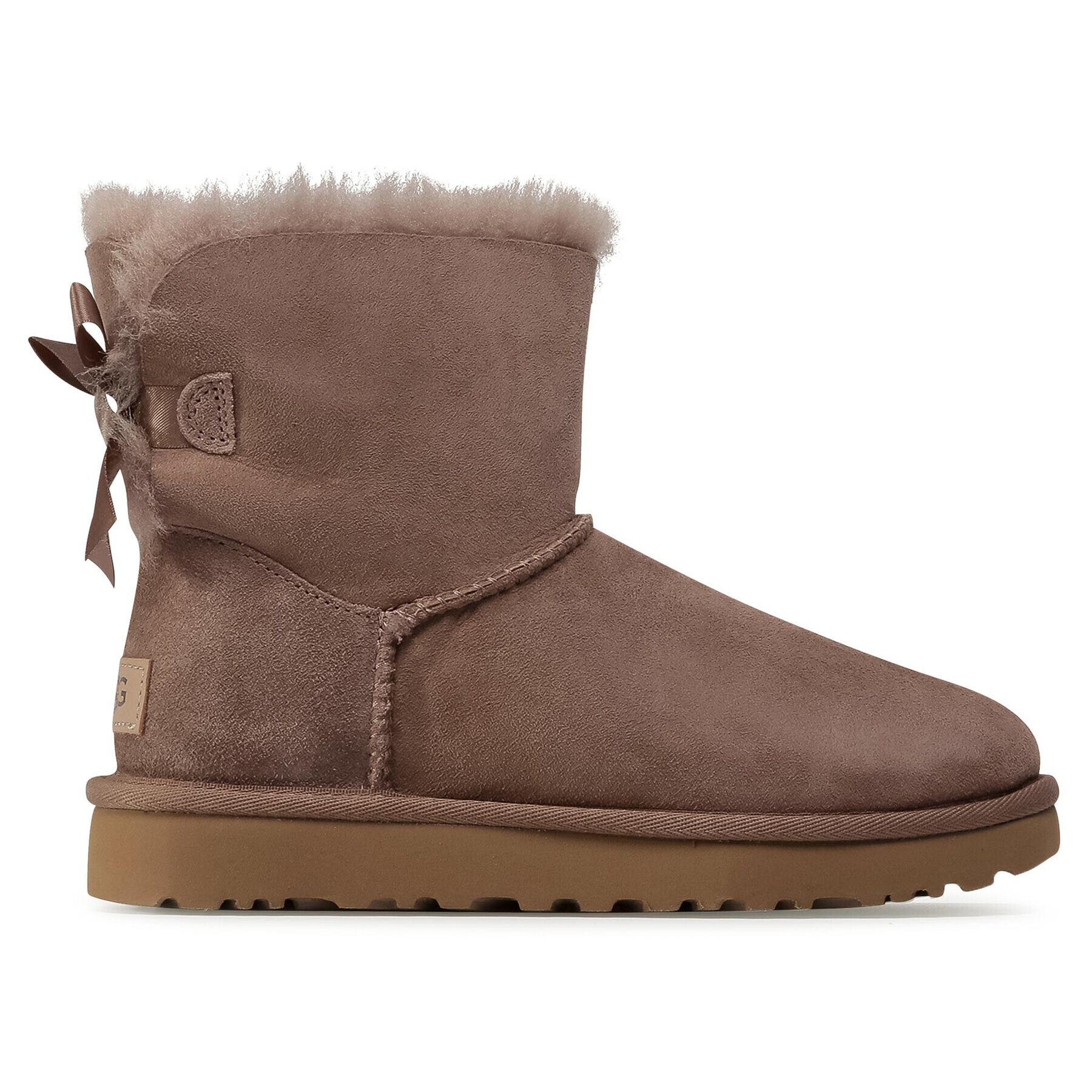 Ugg Boty W Mini Bailey Bow II 1016501 Hnědá - Pepit.cz