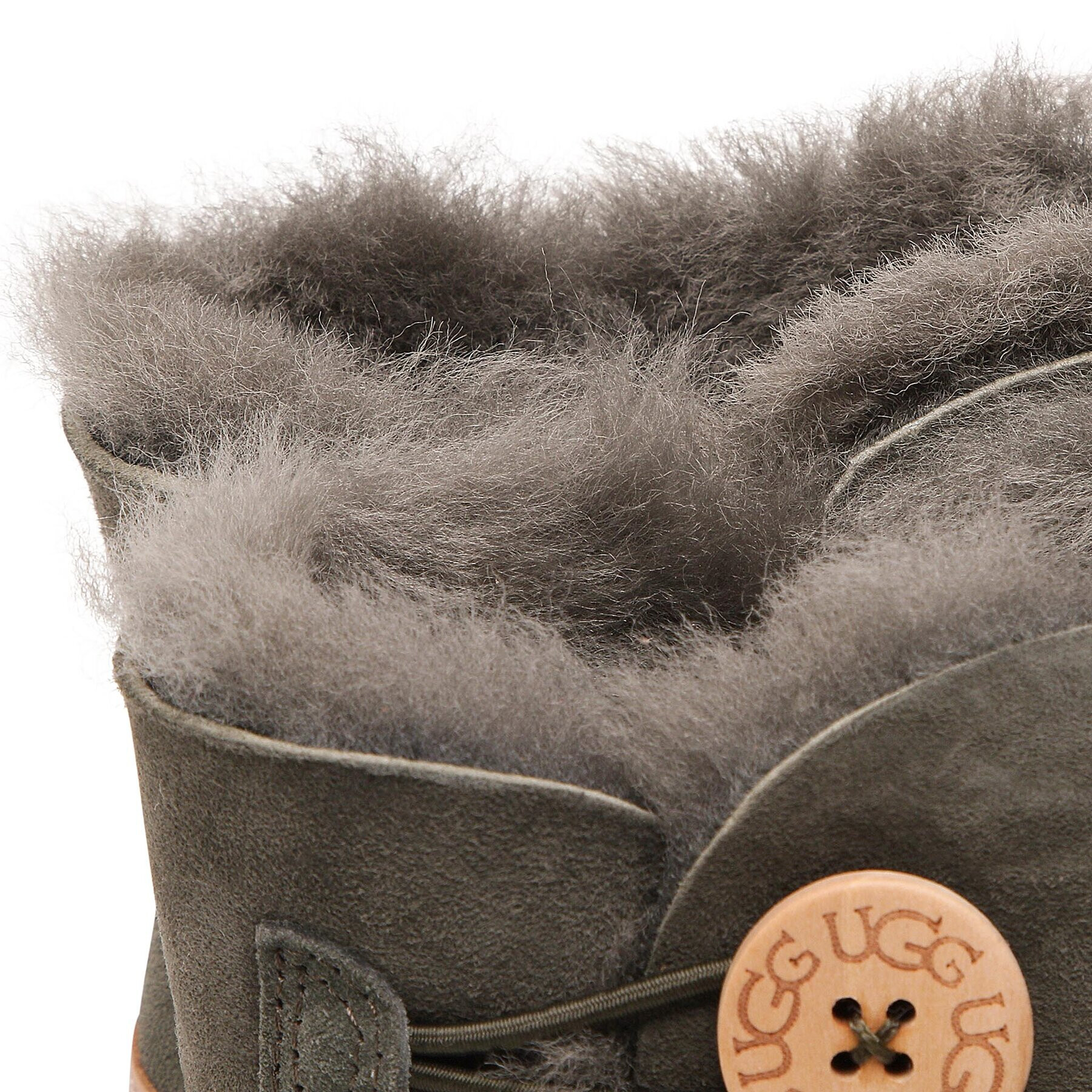 Ugg Boty W Mini Bailey Button II 1016422 Zelená - Pepit.cz