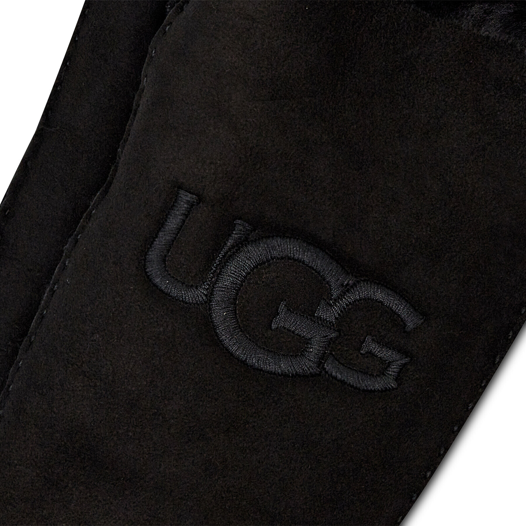 Ugg Dámské rukavice Sheepskin Embroider Mitten 20932 Černá - Pepit.cz