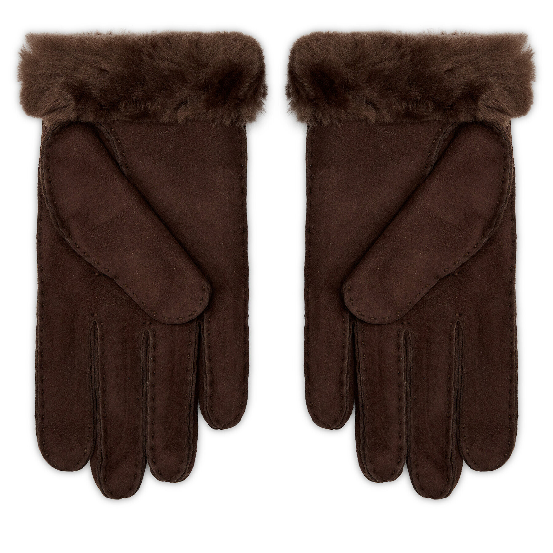 Ugg Dámské rukavice W Sheepskin Embroider Glove 20931 Bordó - Pepit.cz