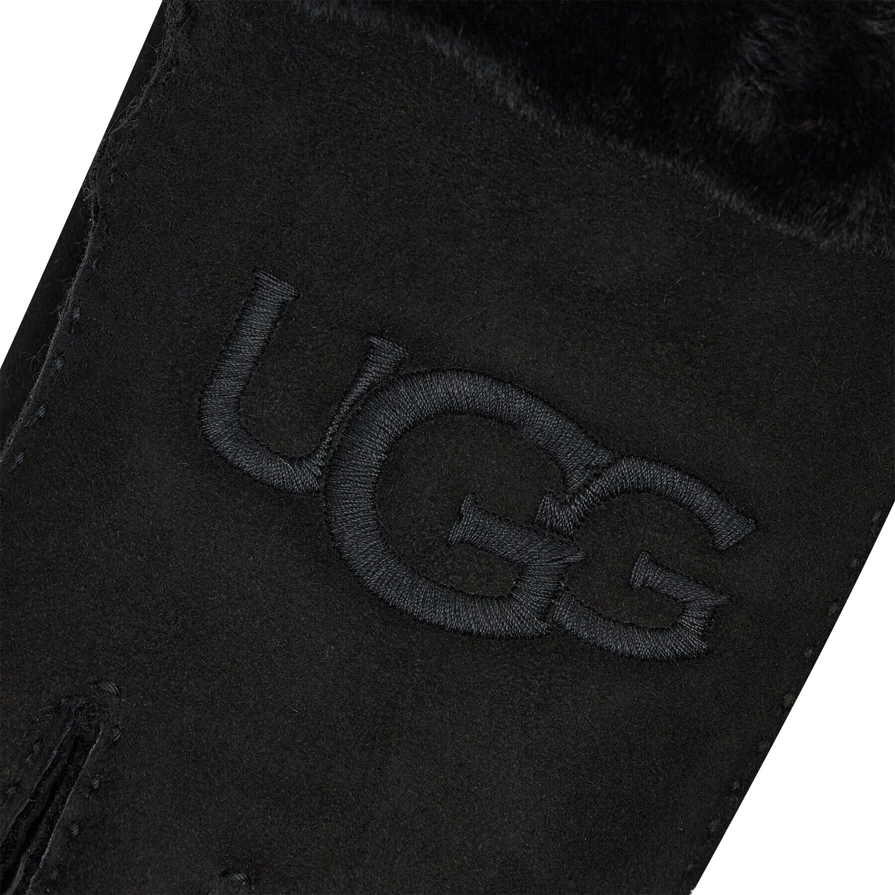 Ugg Dámské rukavice W Sheepskin Embroider Glove 20931 Černá - Pepit.cz