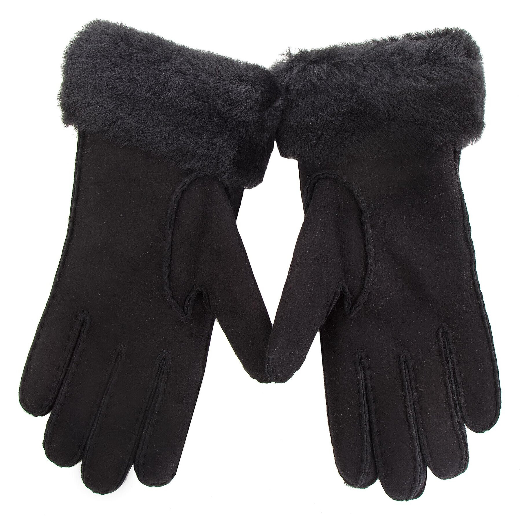 Ugg Dámské rukavice W Turn Cuff Glove 17369 Černá - Pepit.cz