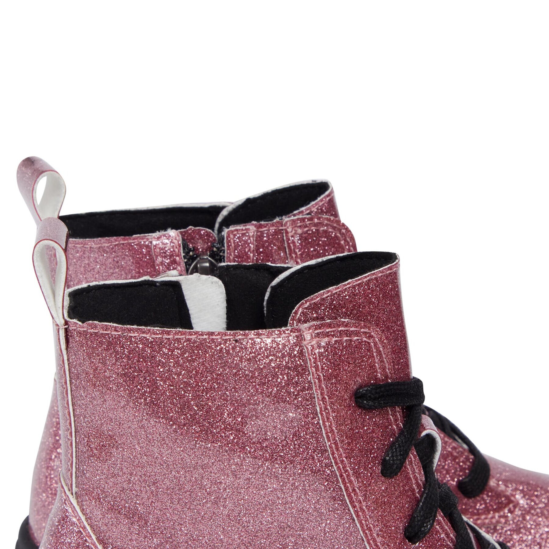 Ugg Kotníková obuv K Ashton Lace Up Glitter 1151571K Růžová - Pepit.cz