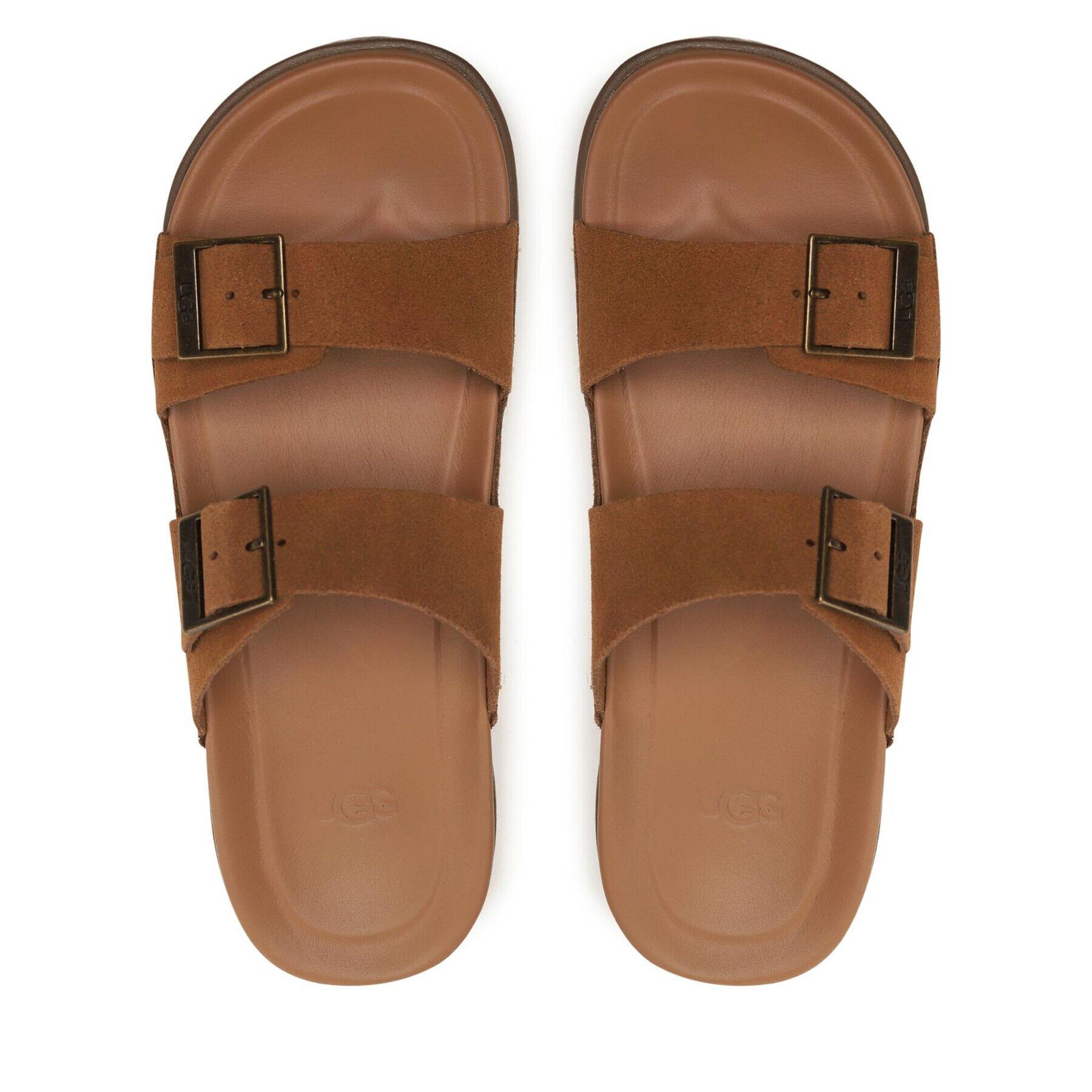 Ugg Nazouváky M Wainscott Buckle Slide 1124901 Hnědá - Pepit.cz