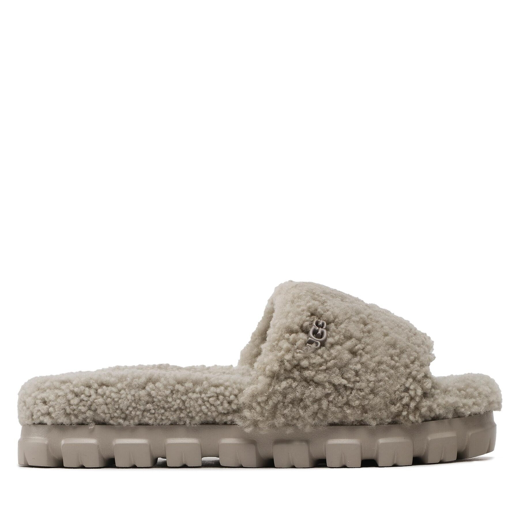 Ugg Bačkory W Cozetta Curly 1130838 Šedá - Pepit.cz