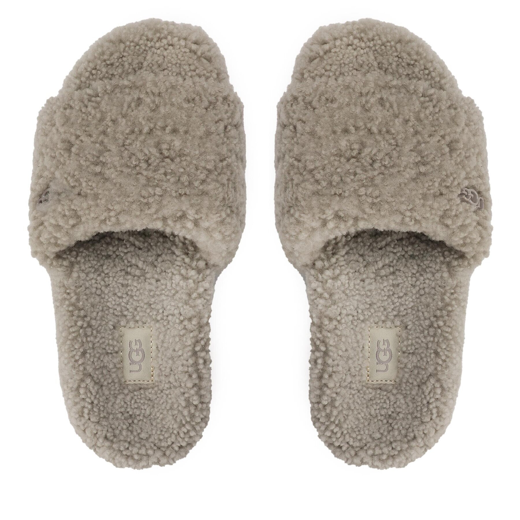 Ugg Bačkory W Cozetta Curly 1130838 Šedá - Pepit.cz