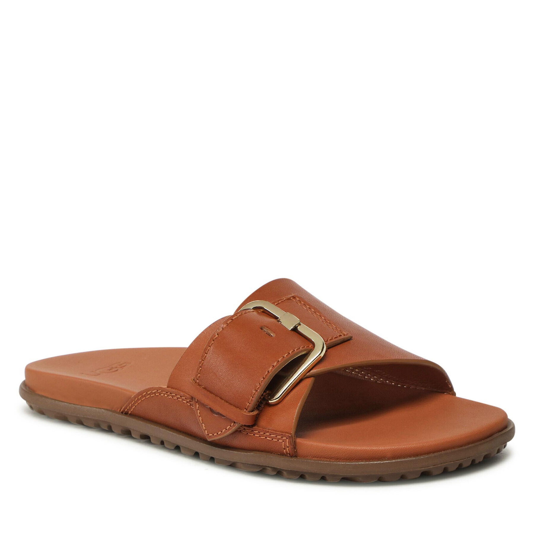 Ugg Nazouváky W Solivan Buckle Slide 1128630 Hnědá - Pepit.cz