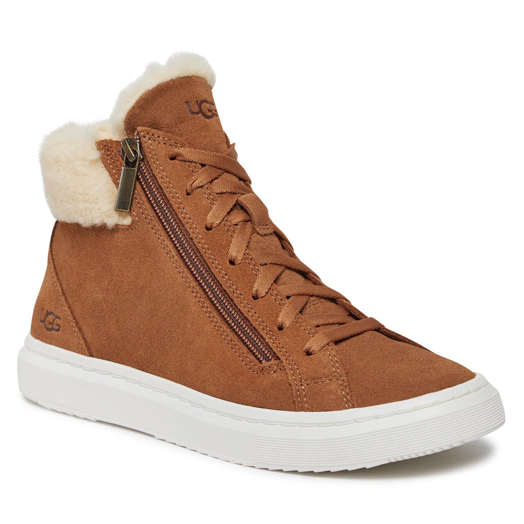 Ugg Polokozačky W Alameda Mid Zip 1130783 Hnědá - Pepit.cz