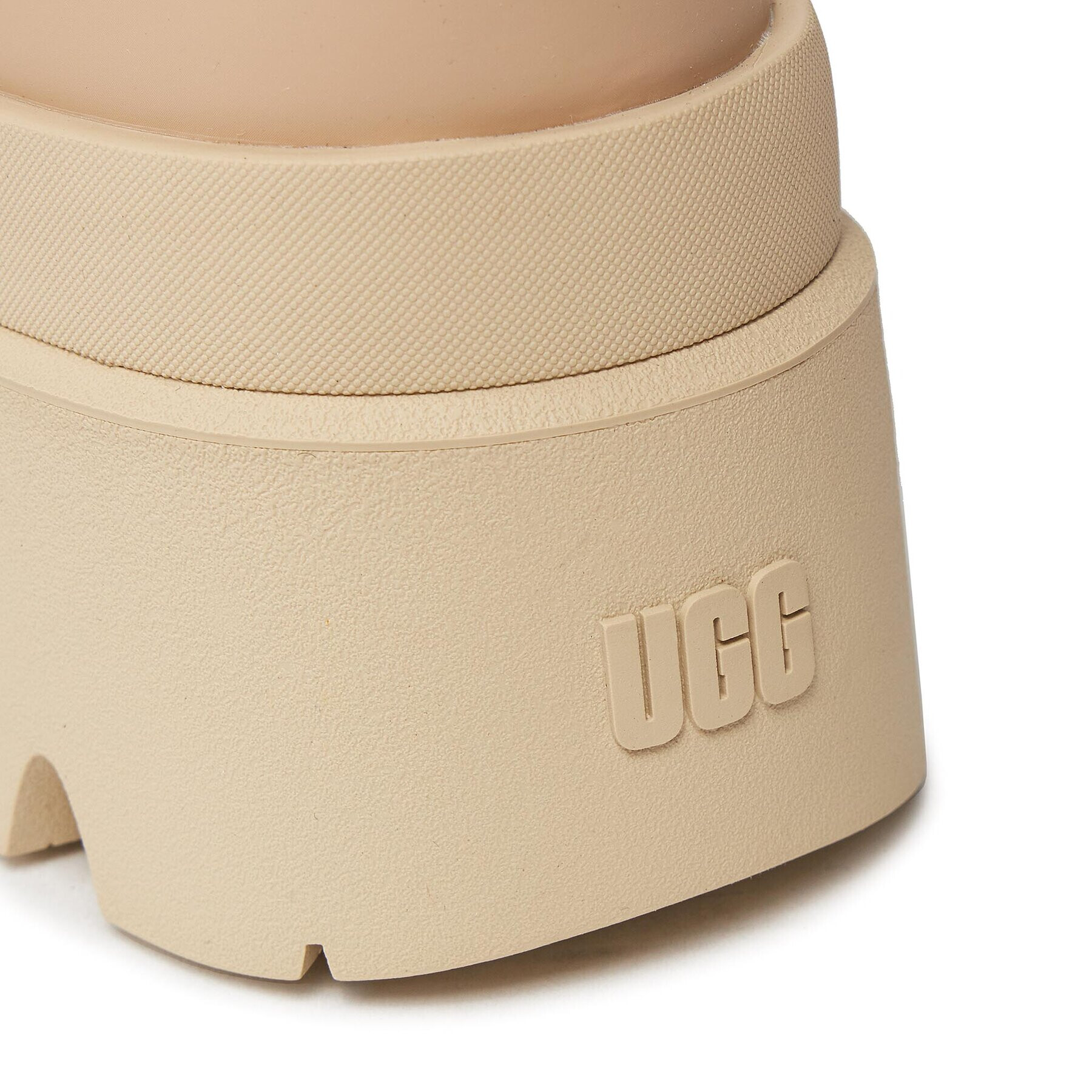 Ugg Polokozačky W Brisbane Chelsea 1143842 Béžová - Pepit.cz