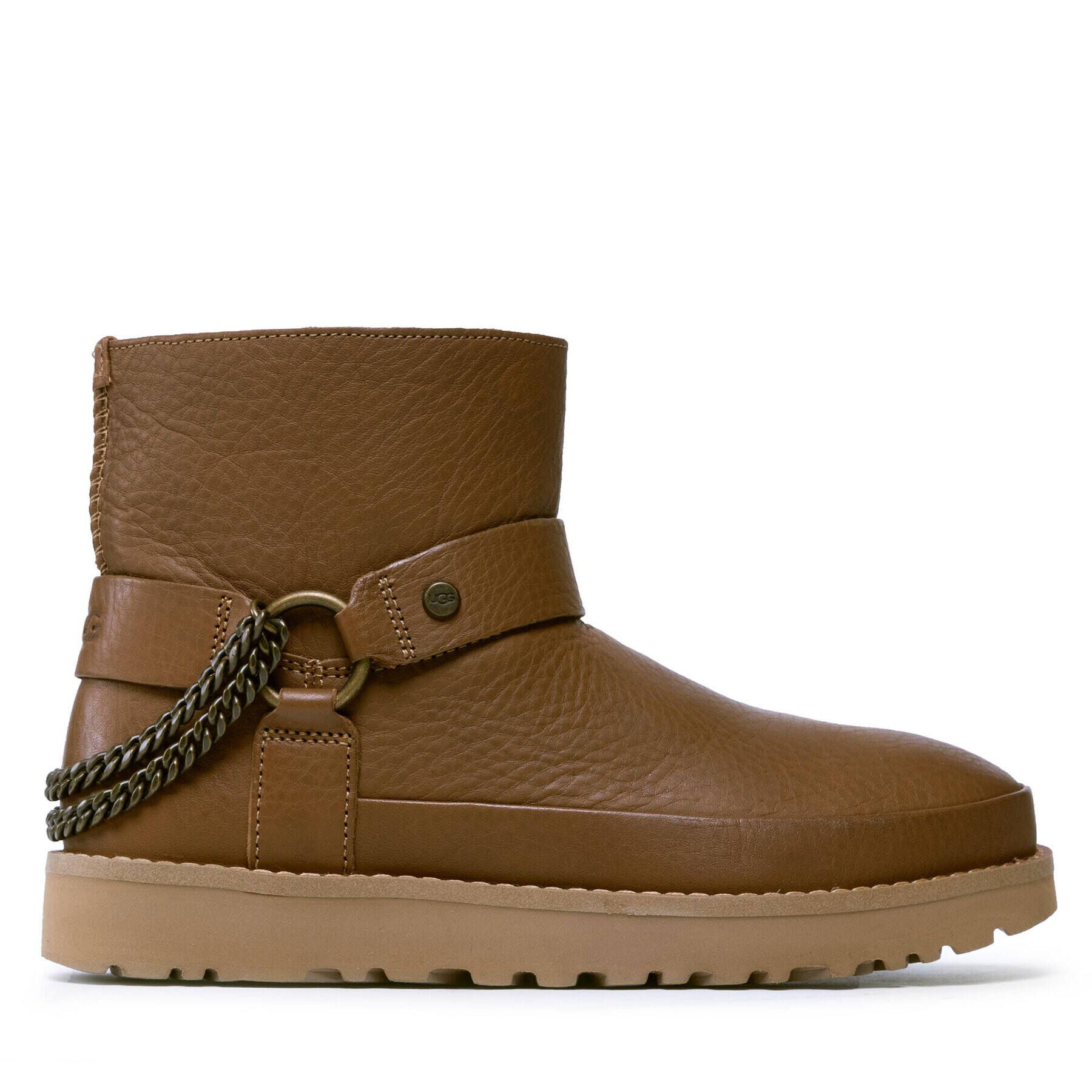 Ugg Polokozačky W Deconstructed Mini Chains 1120694 Hnědá - Pepit.cz