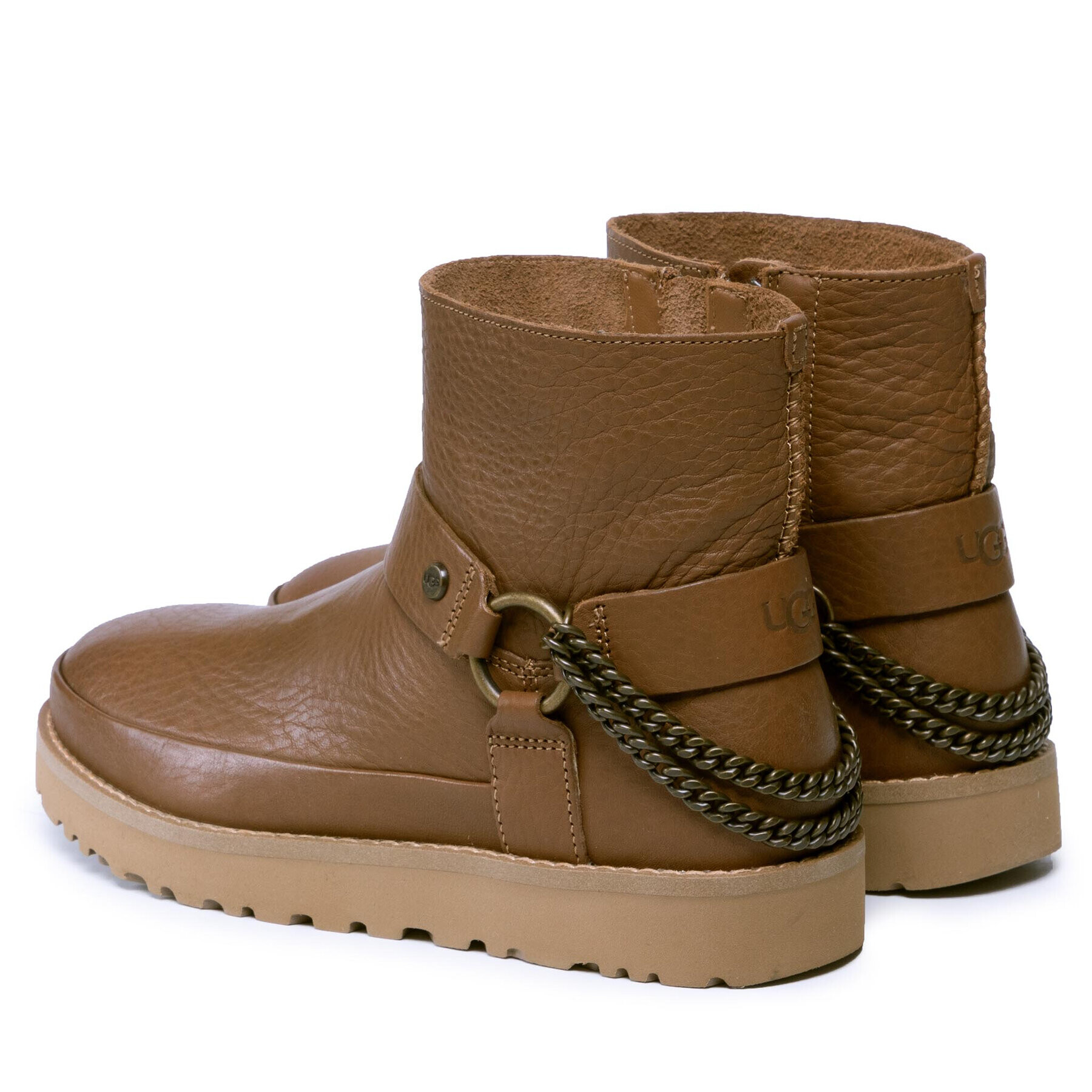 Ugg Polokozačky W Deconstructed Mini Chains 1120694 Hnědá - Pepit.cz