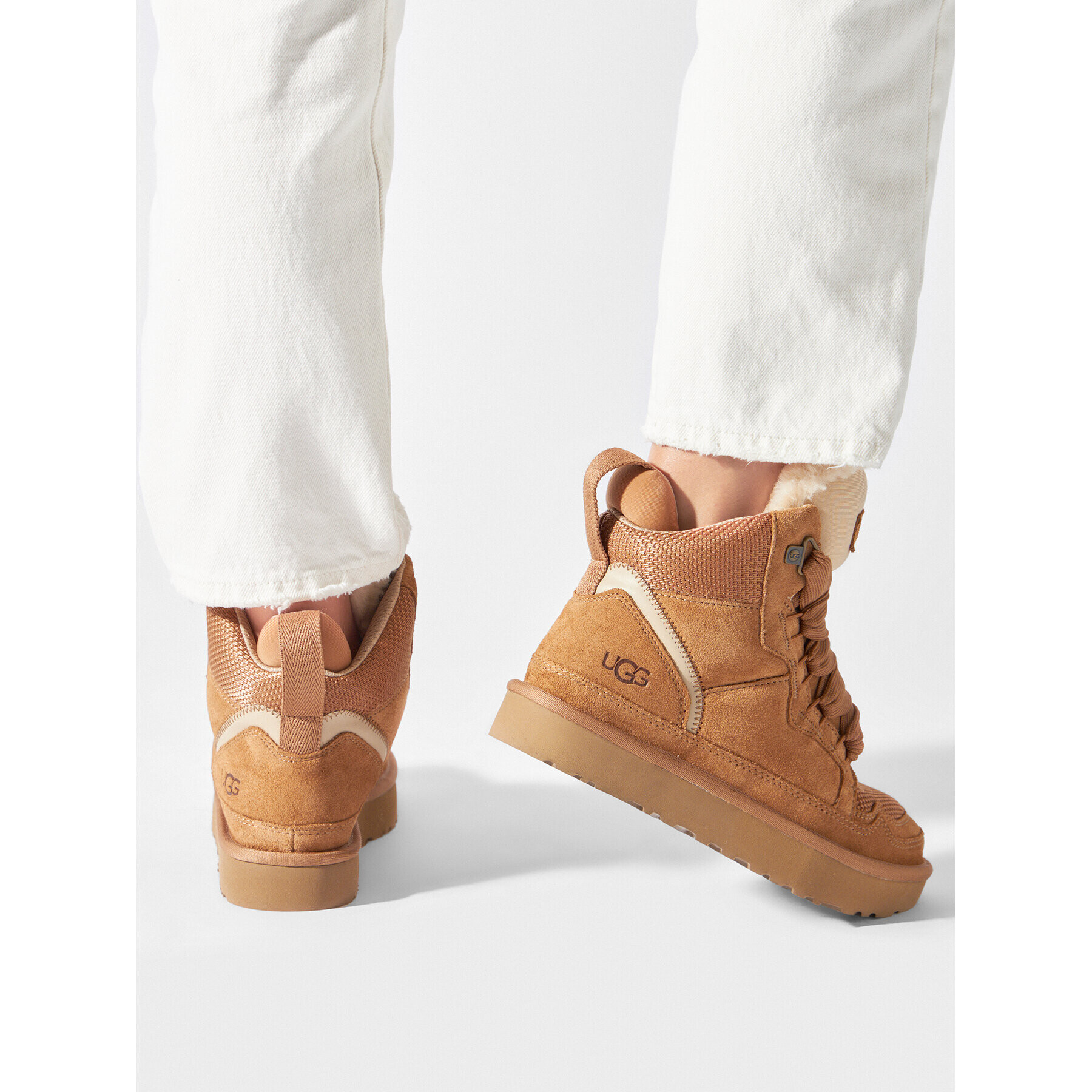 Ugg Polokozačky W Highmel 1145390 Hnědá - Pepit.cz