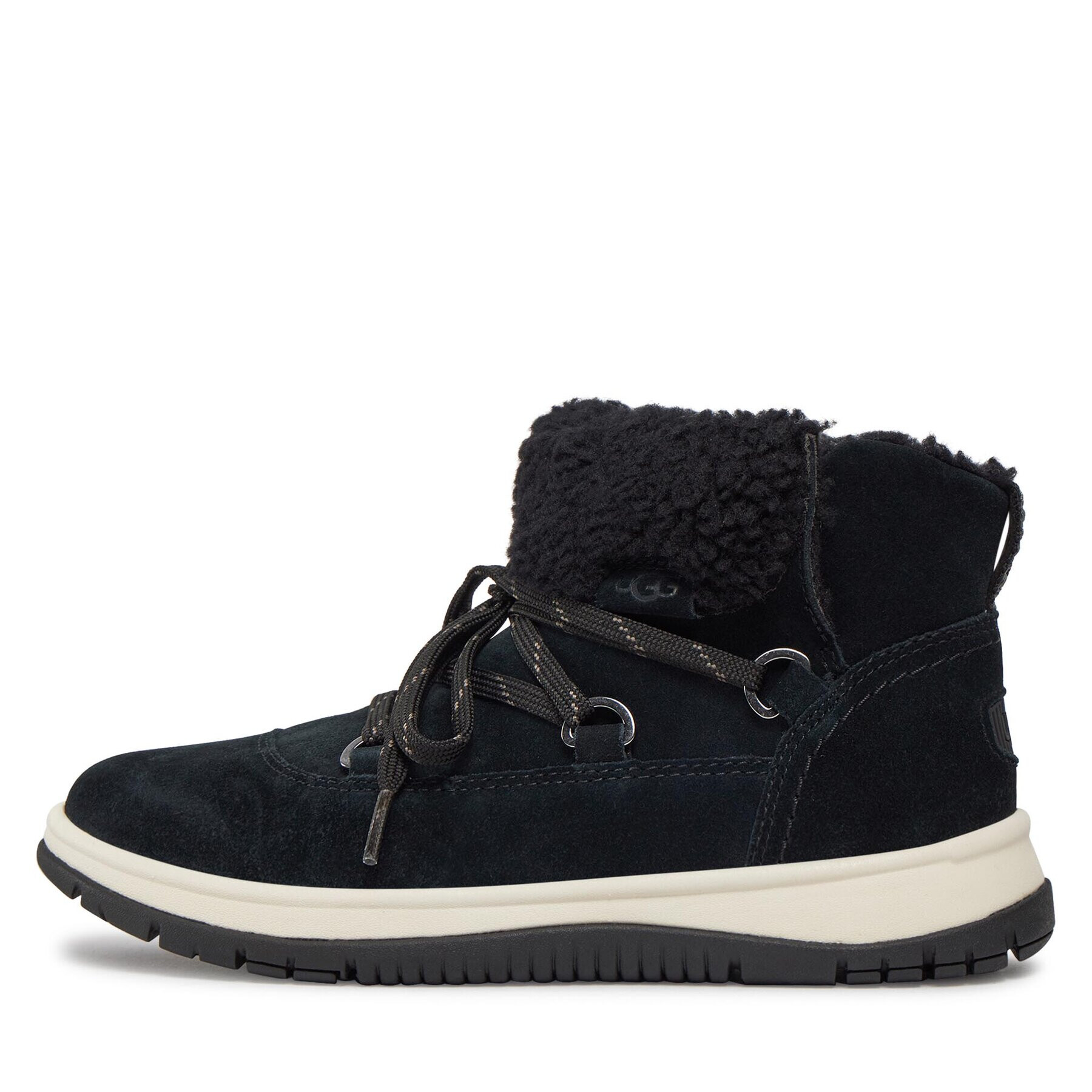 Ugg Polokozačky W Lakesider Heritage Lace 1143836 Černá - Pepit.cz