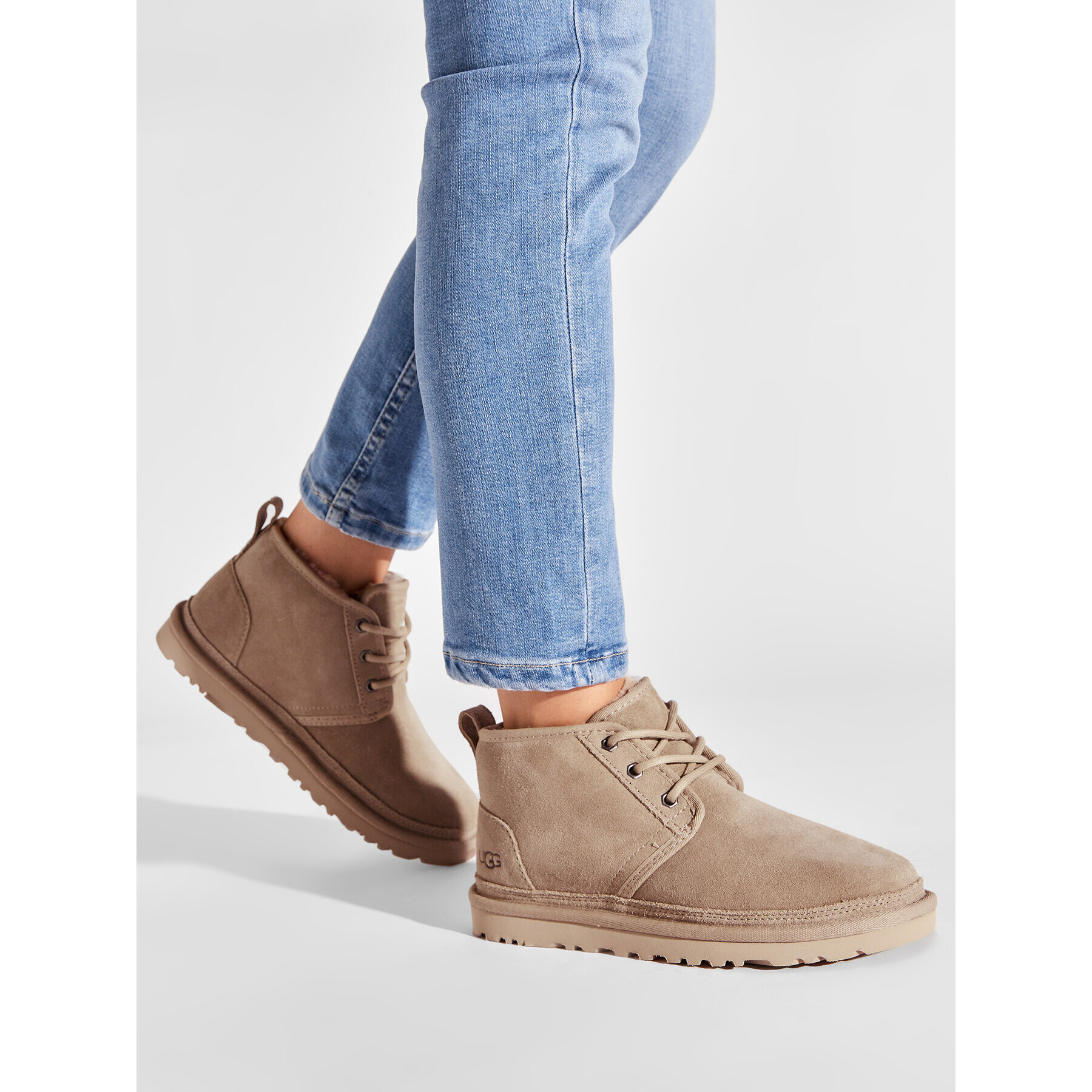 Ugg Polokozačky W Neumel 1094269 Béžová - Pepit.cz