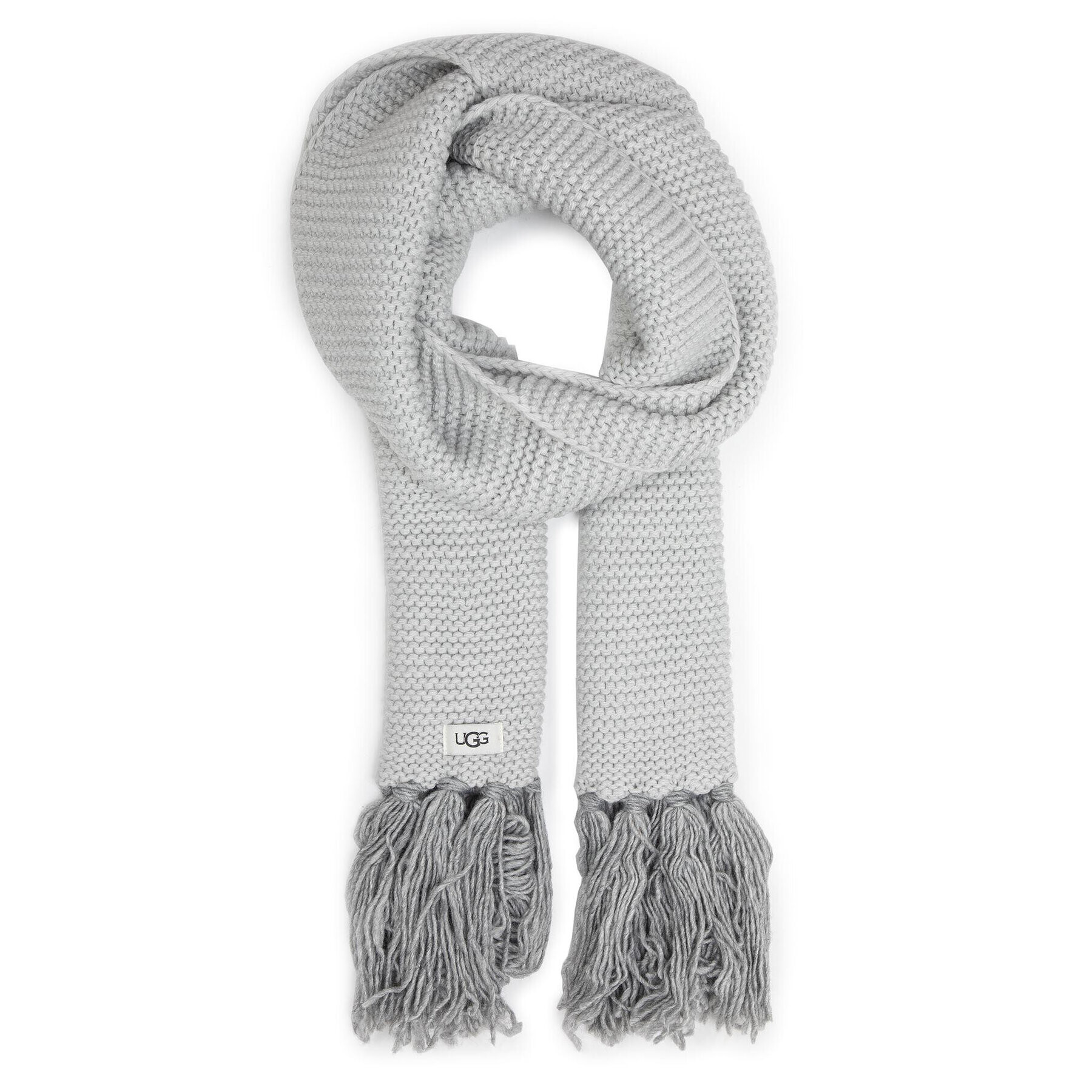 Ugg Sada čepice a šál W Knit Cuff Hat And Scarf Set 18875 Šedá - Pepit.cz