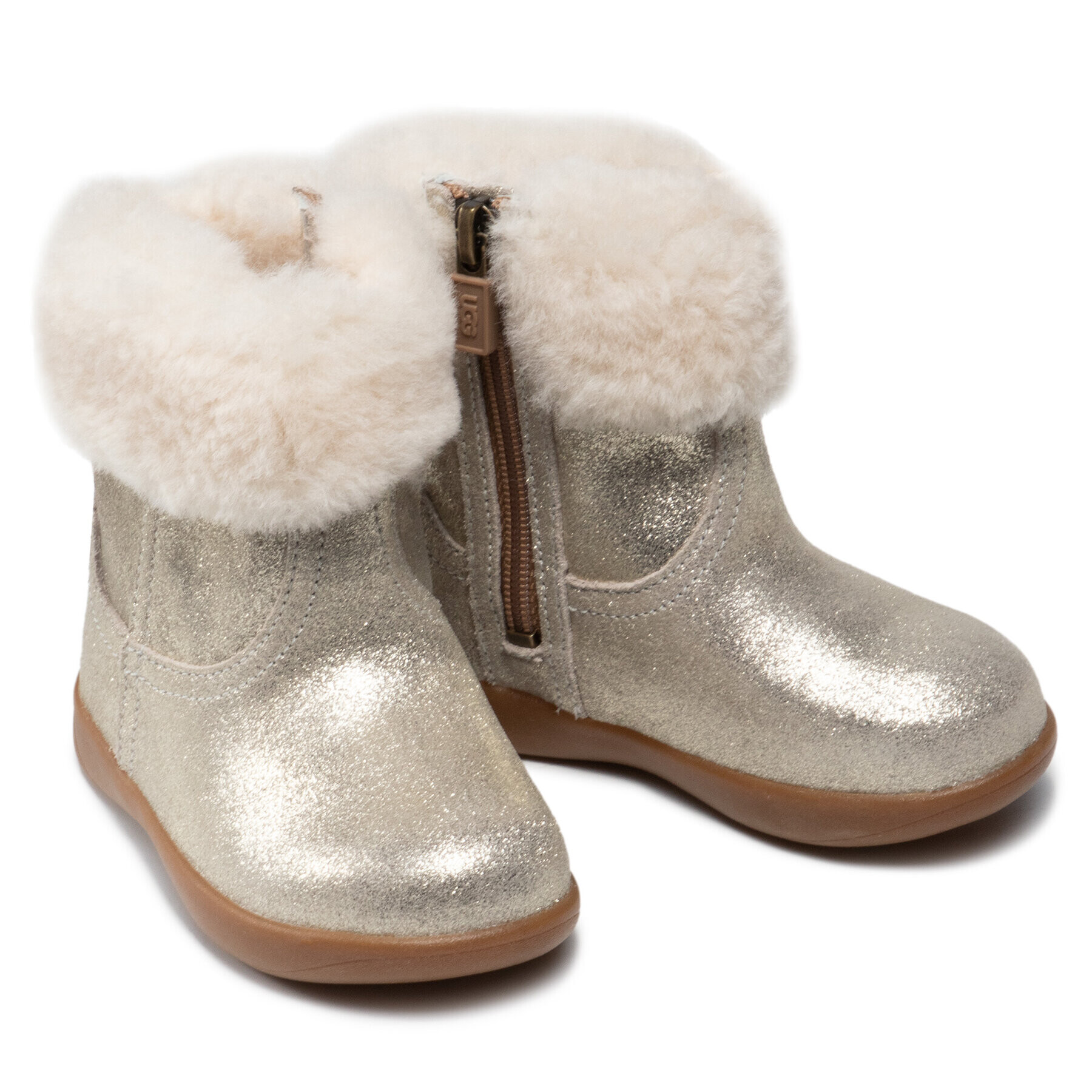 Ugg Sněhule T Jorie II Metallic 1097035T Zlatá - Pepit.cz