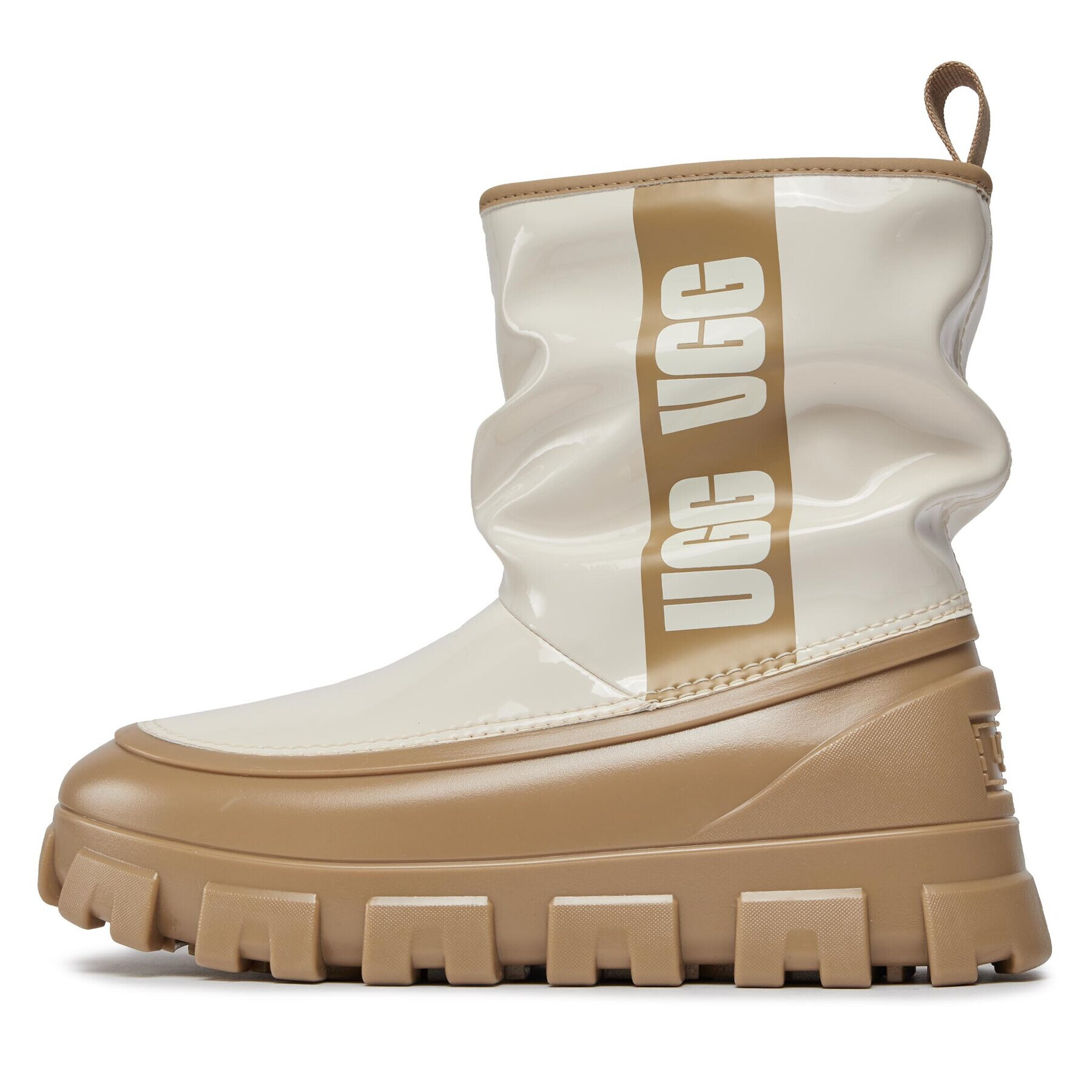 Ugg Sněhule W Classic Brellah Mini 1144059 Béžová - Pepit.cz