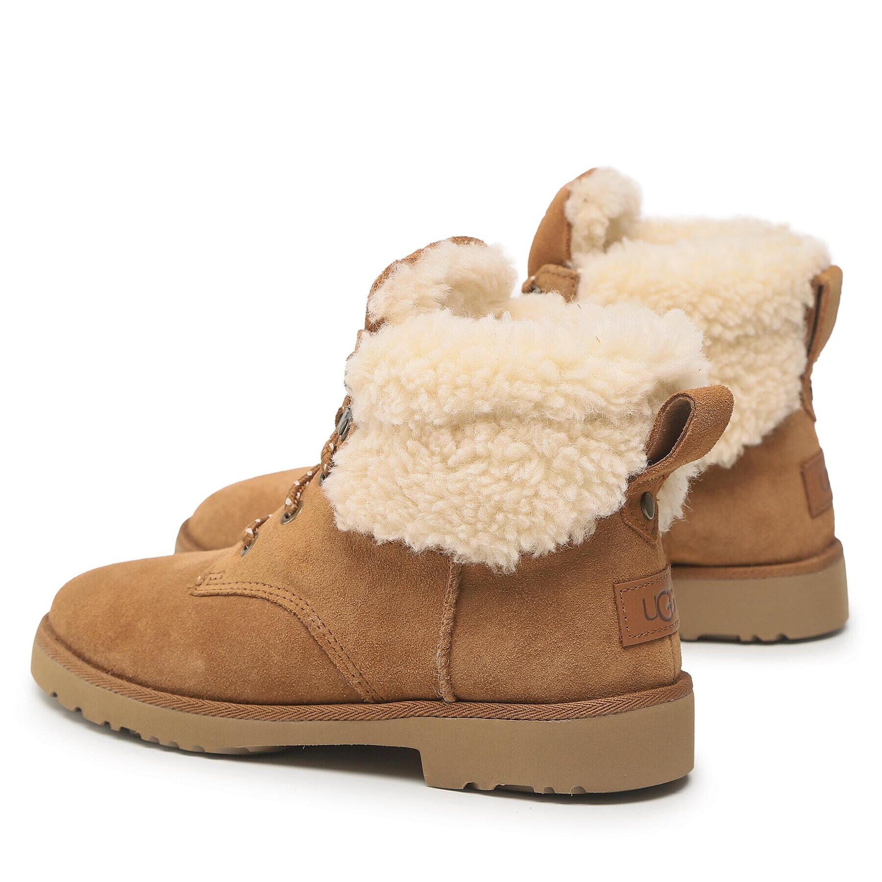 Ugg Turistická obuv W Romley Heritage Lace 1130713 Hnědá - Pepit.cz