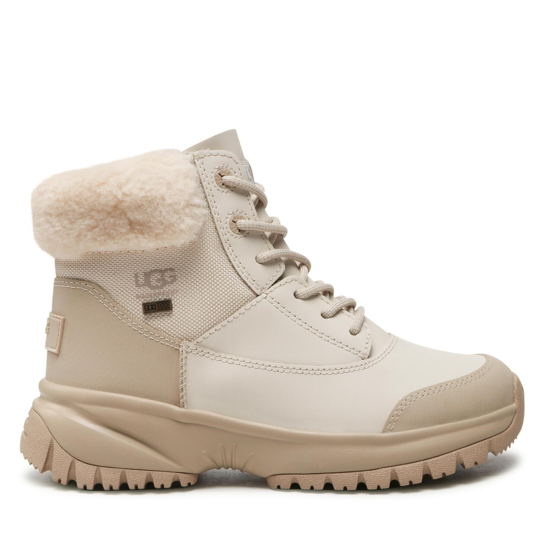 Ugg Turistická obuv W Yose Fluff V2 1130901 Béžová - Pepit.cz