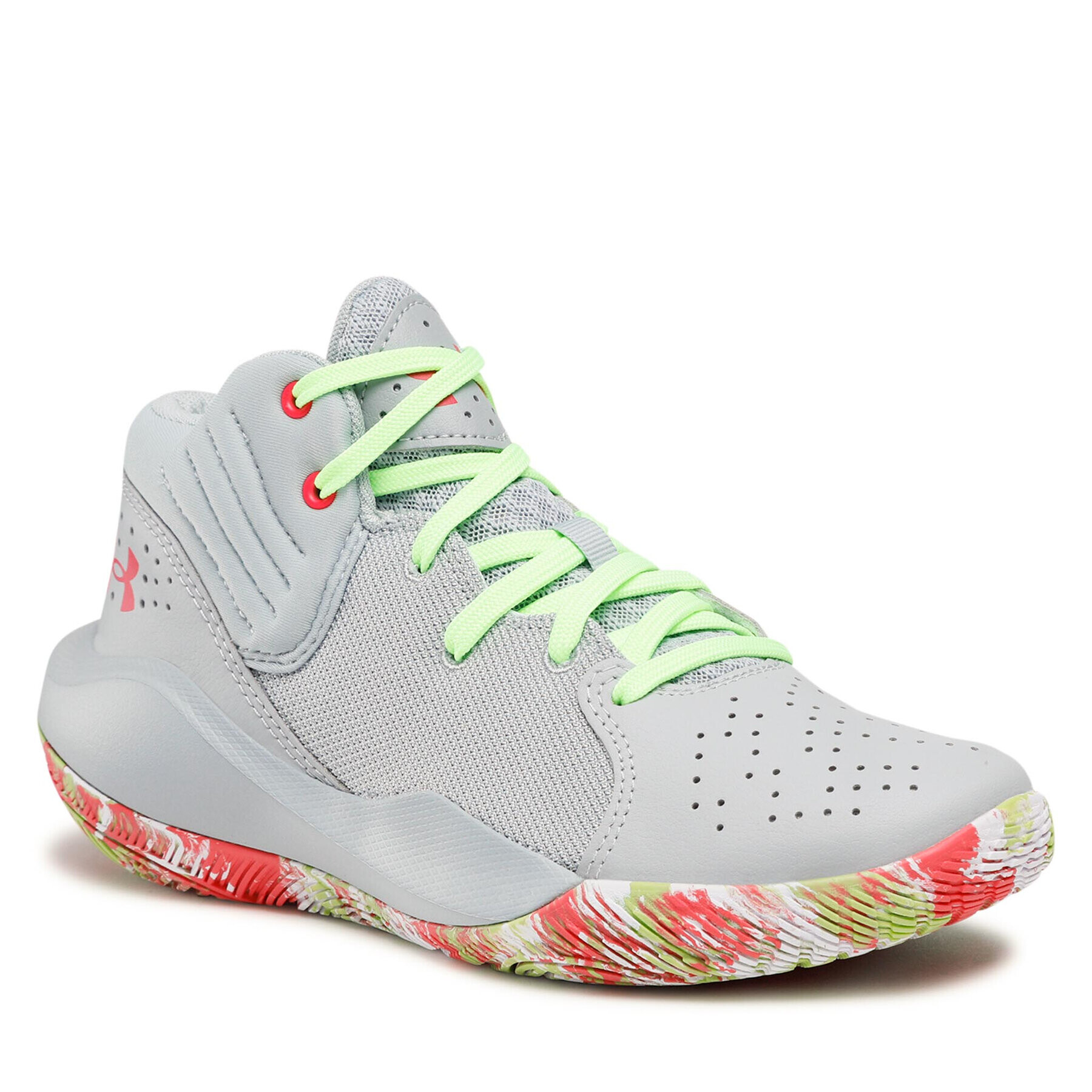 Under Armour Boty Ua Gs Jet '21 3024794-106 Šedá - Pepit.cz