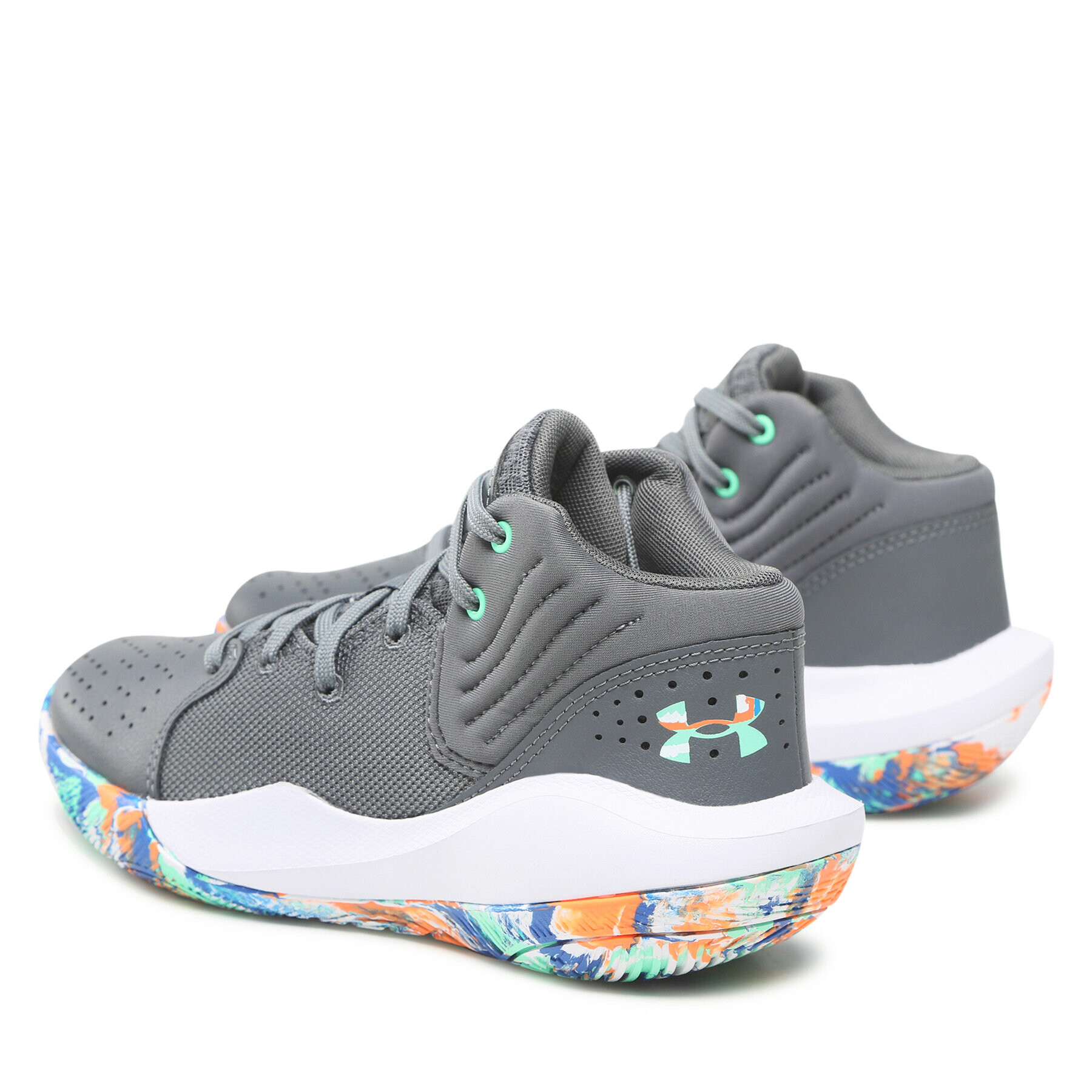 Under Armour Boty Ua Gs Jet '21 3024794-111 Šedá - Pepit.cz