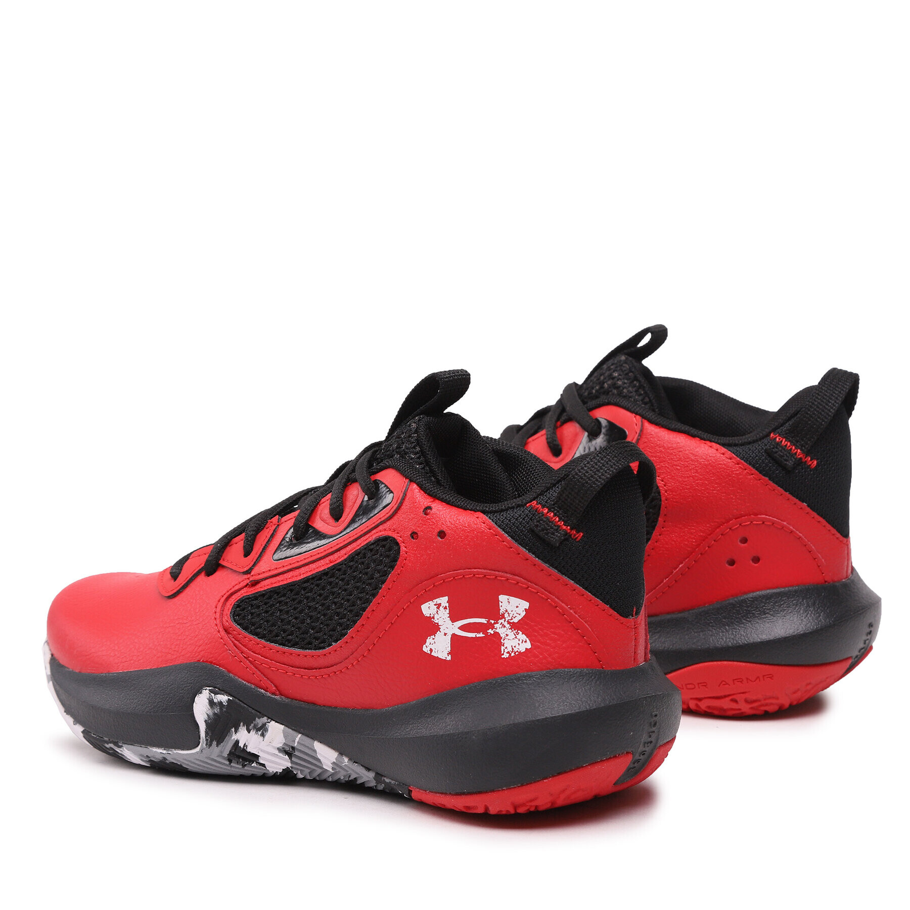 Under Armour Boty Ua Gs Lockdown 6 3025617-600 Červená - Pepit.cz