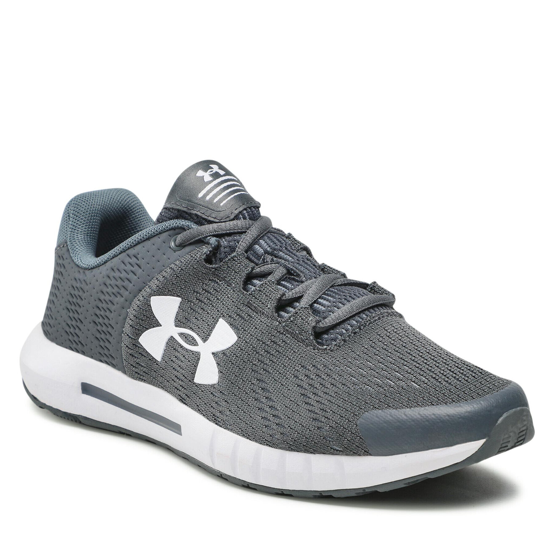 Under Armour Boty Ua Gs Pursuit Bp 3022092-103 Šedá - Pepit.cz