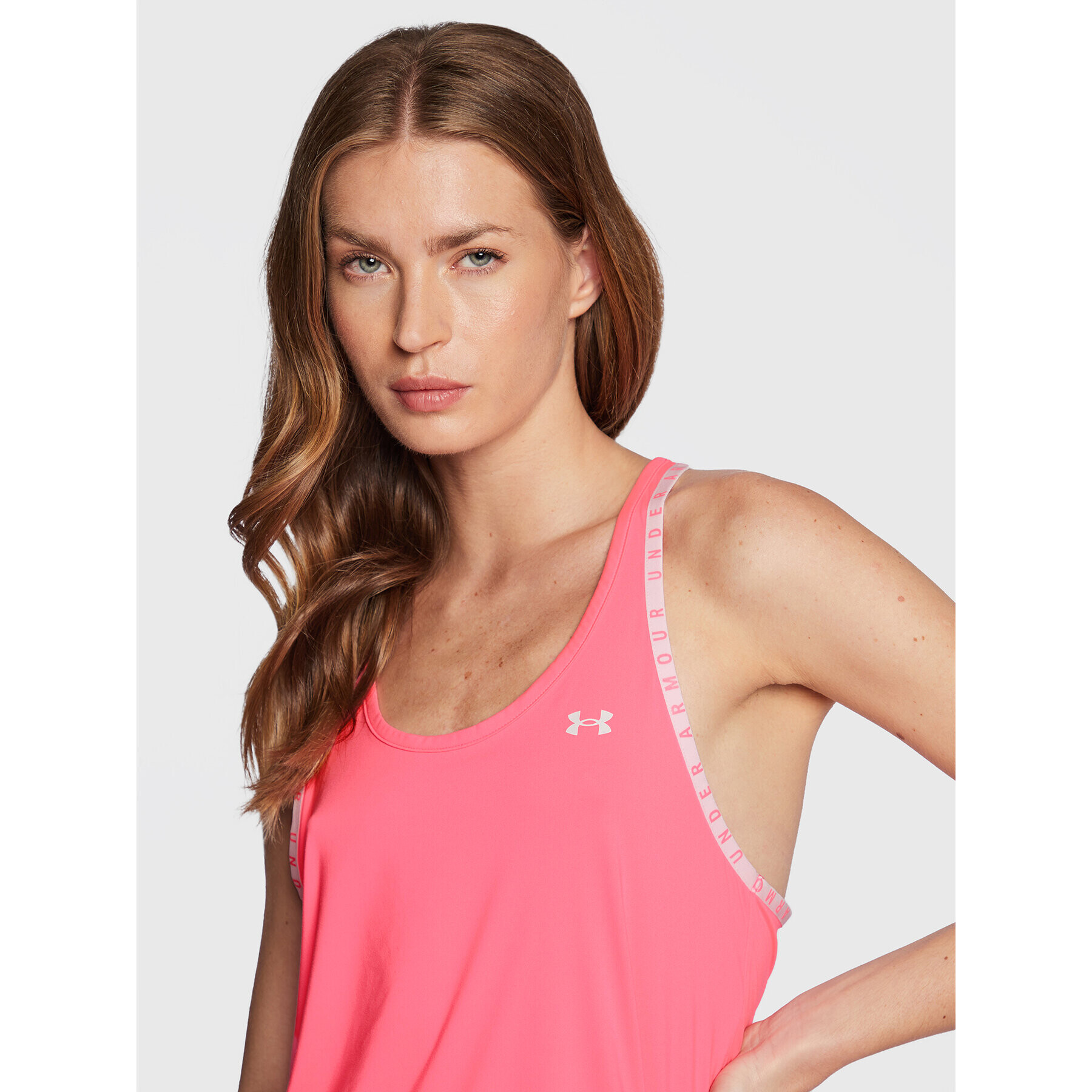 Under Armour Funkční tričko Ua Knockout 1351596 Růžová Loose Fit - Pepit.cz