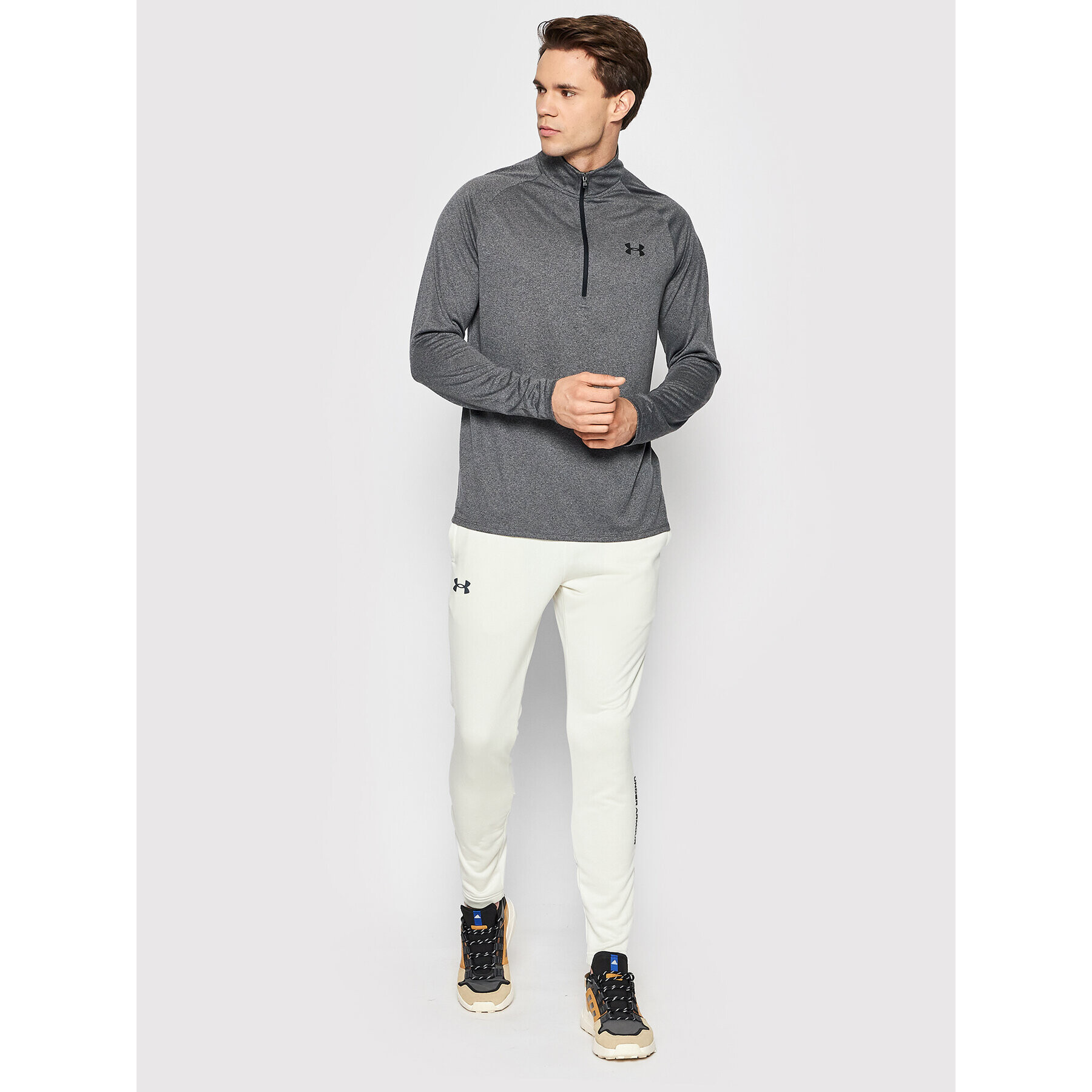 Under Armour Funkční tričko Ua Tech™ 1328495 Šedá Regular Fit - Pepit.cz