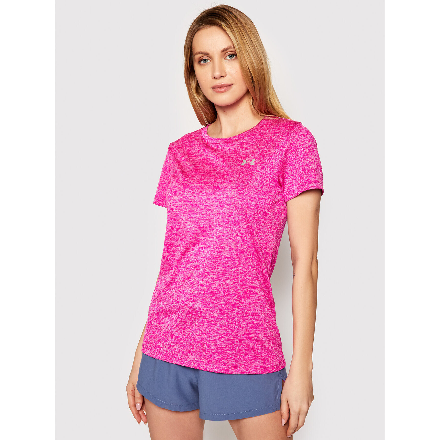 Under Armour Funkční tričko Ua Tech™ Twist 1277206 Růžová Loose Fit - Pepit.cz