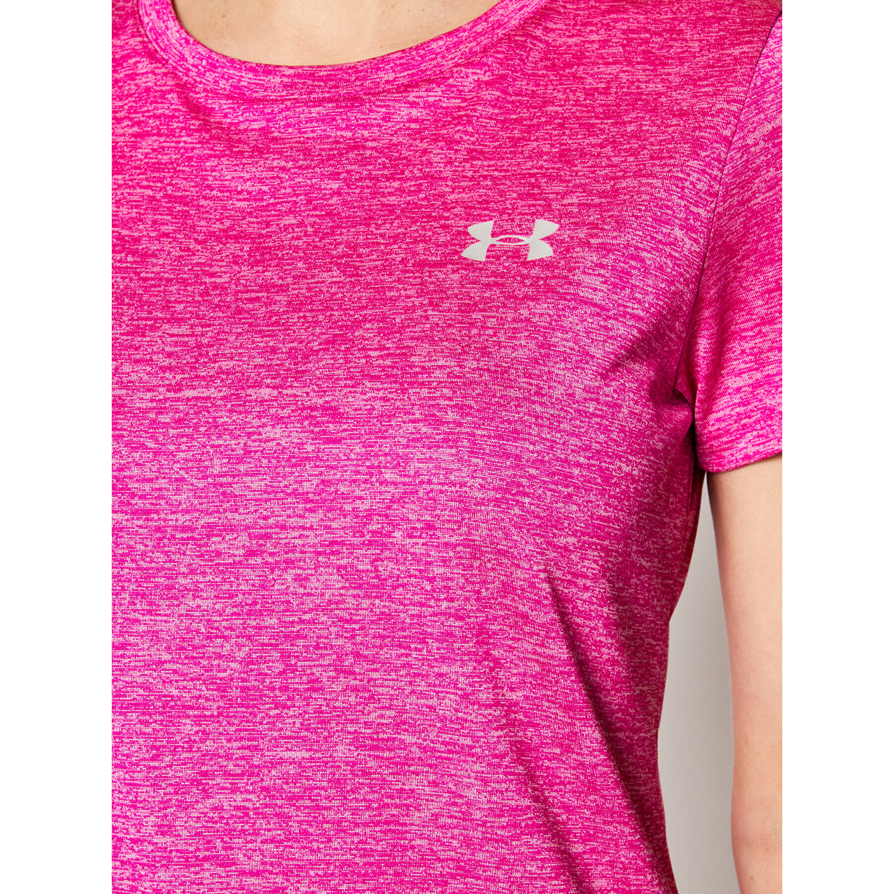 Under Armour Funkční tričko Ua Tech™ Twist 1277206 Růžová Loose Fit - Pepit.cz