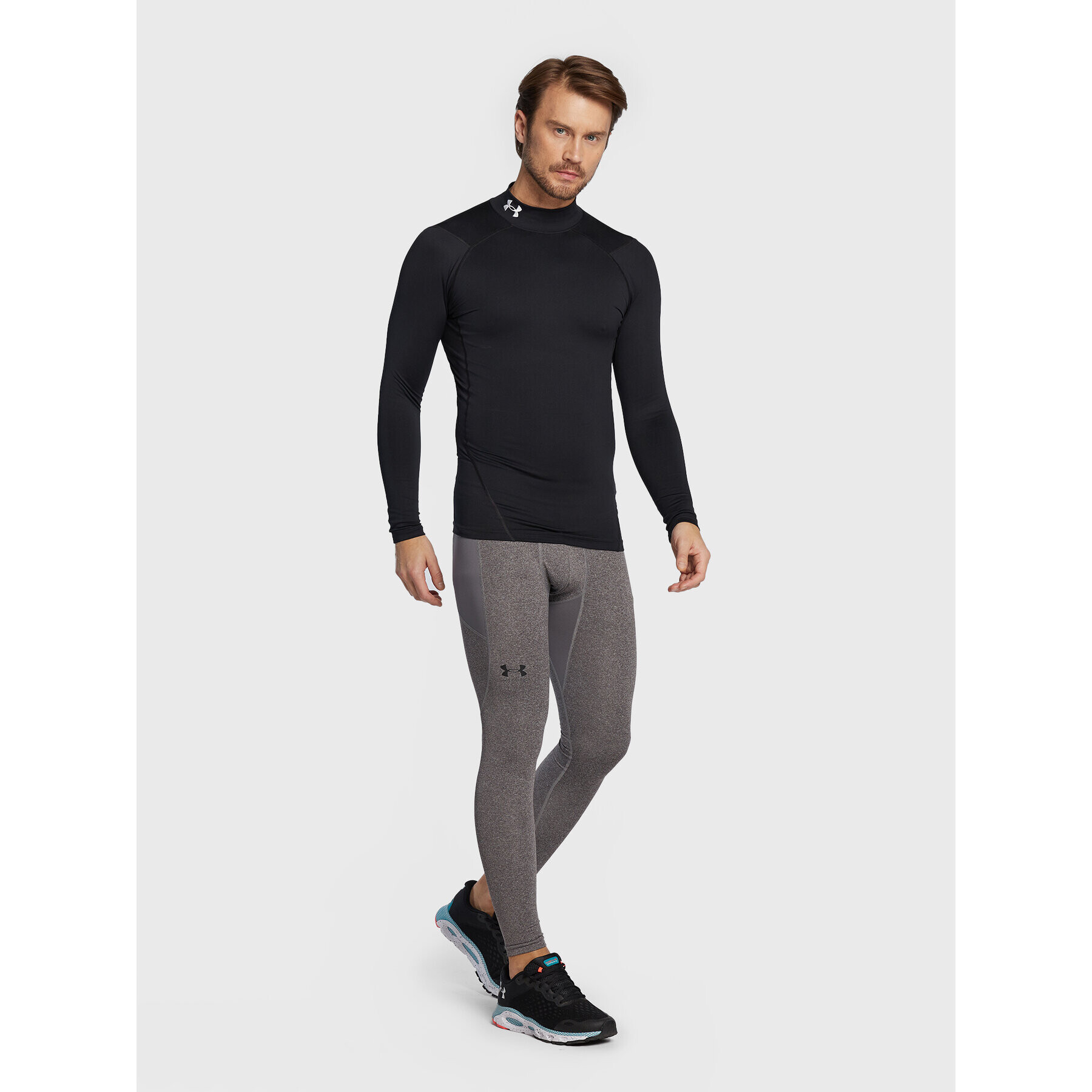 Under Armour Legíny ColdGear® 1366075 Šedá Skinny Fit - Pepit.cz