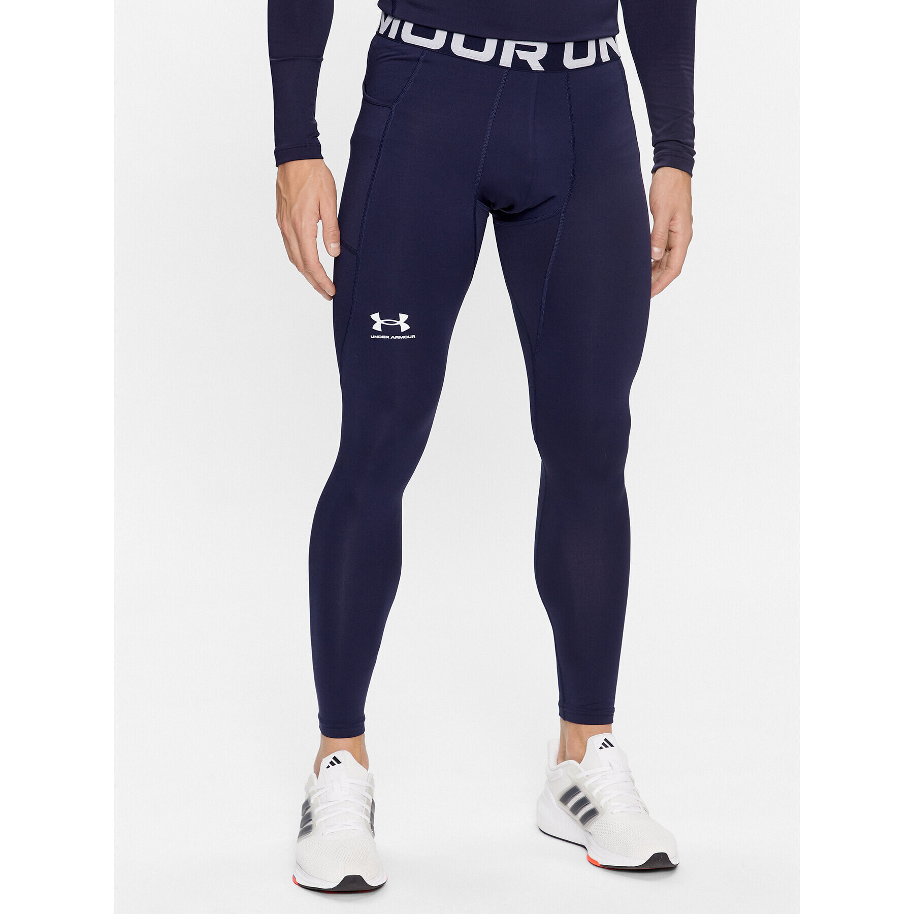 Under Armour Legíny Ua Cg Armour Leggings 1366075 Tmavomodrá Compression Fit - Pepit.cz