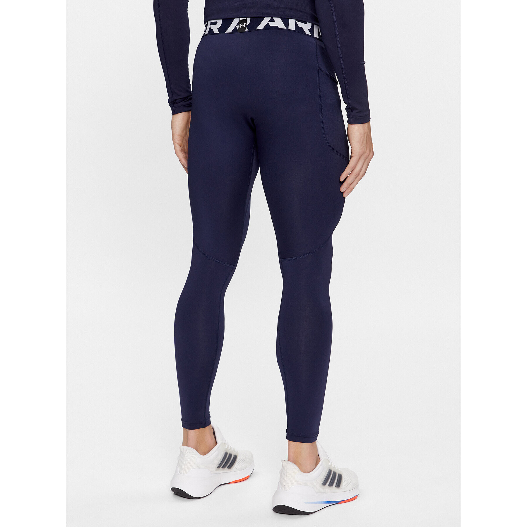 Under Armour Legíny Ua Cg Armour Leggings 1366075 Tmavomodrá Compression Fit - Pepit.cz