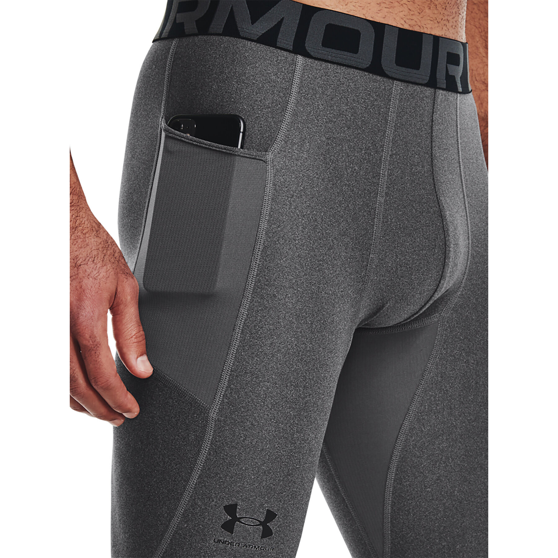 Under Armour Legíny UA HG Armour Leggings 1361586 Šedá Regular Fit - Pepit.cz