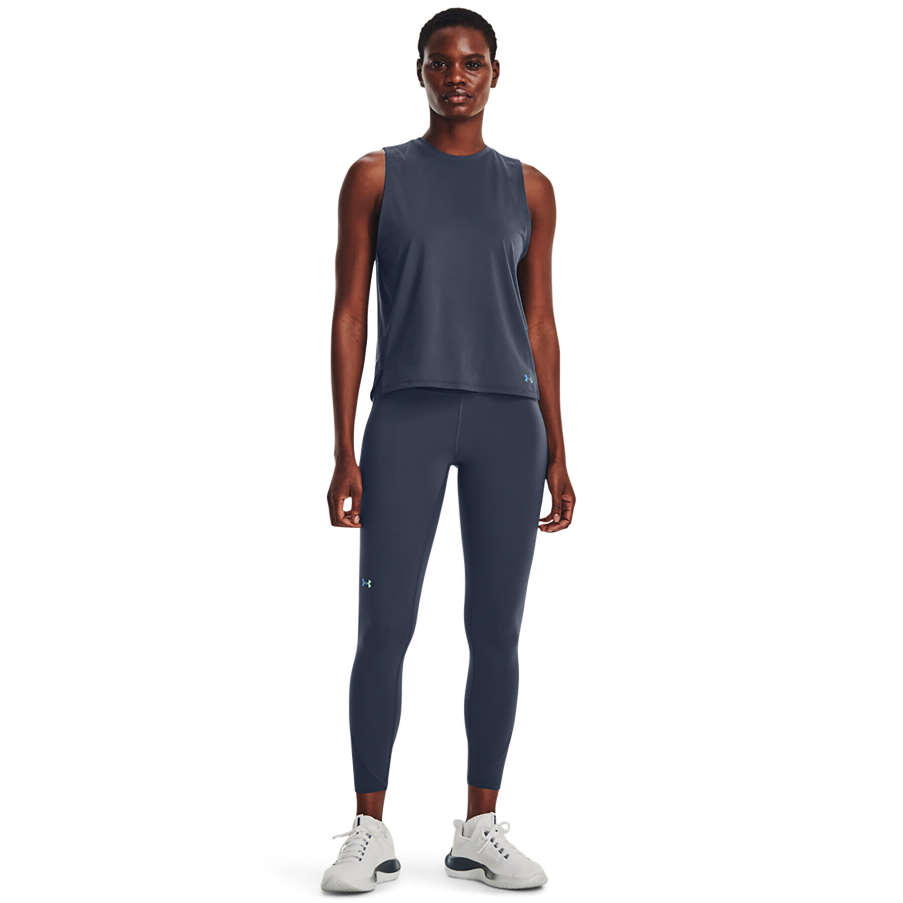 Under Armour Legíny UA Rush Ankle Legging 1373932 Tmavomodrá - Pepit.cz