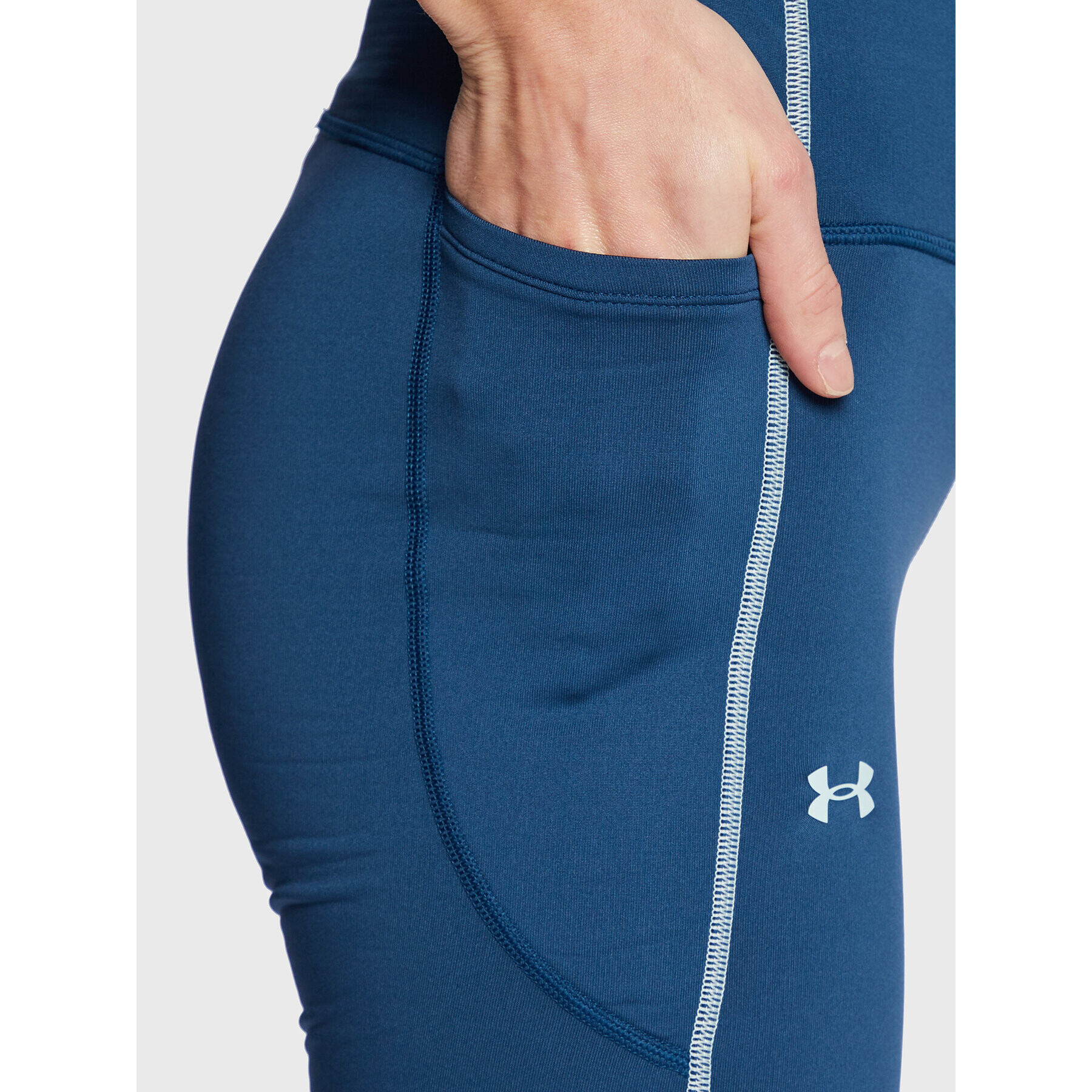 Under Armour Legíny Ua Train Cold Weather 1373971 Modrá Slim Fit - Pepit.cz