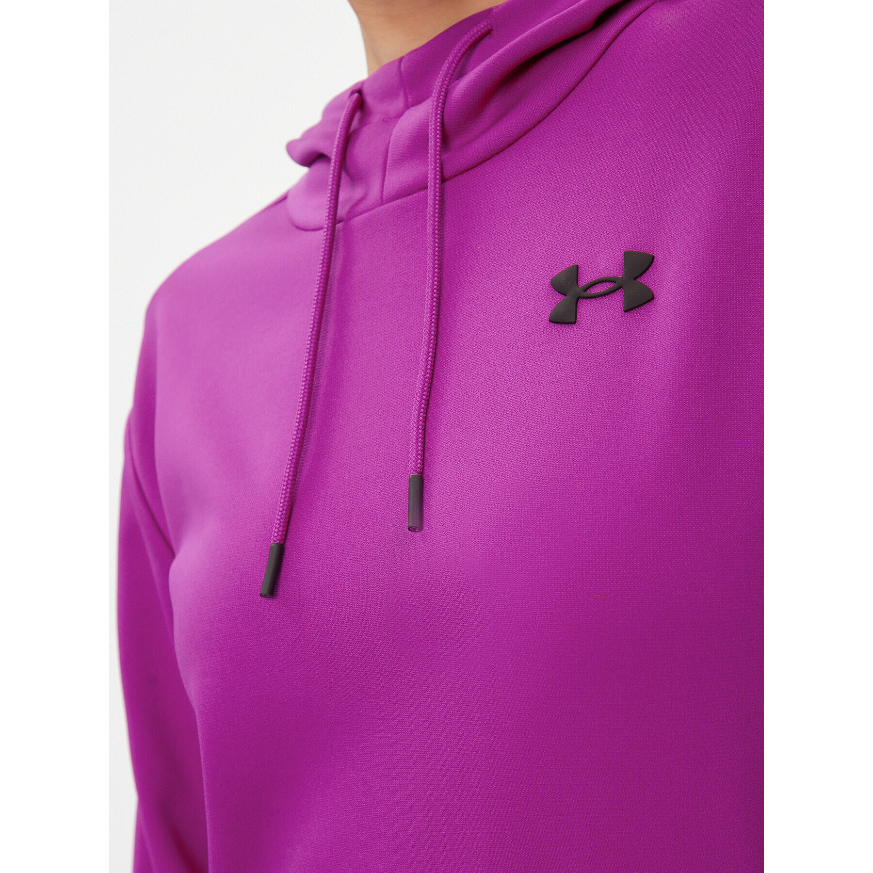 Under Armour Mikina Armour Fleece Hoodie 1373055 Růžová Loose Fit - Pepit.cz