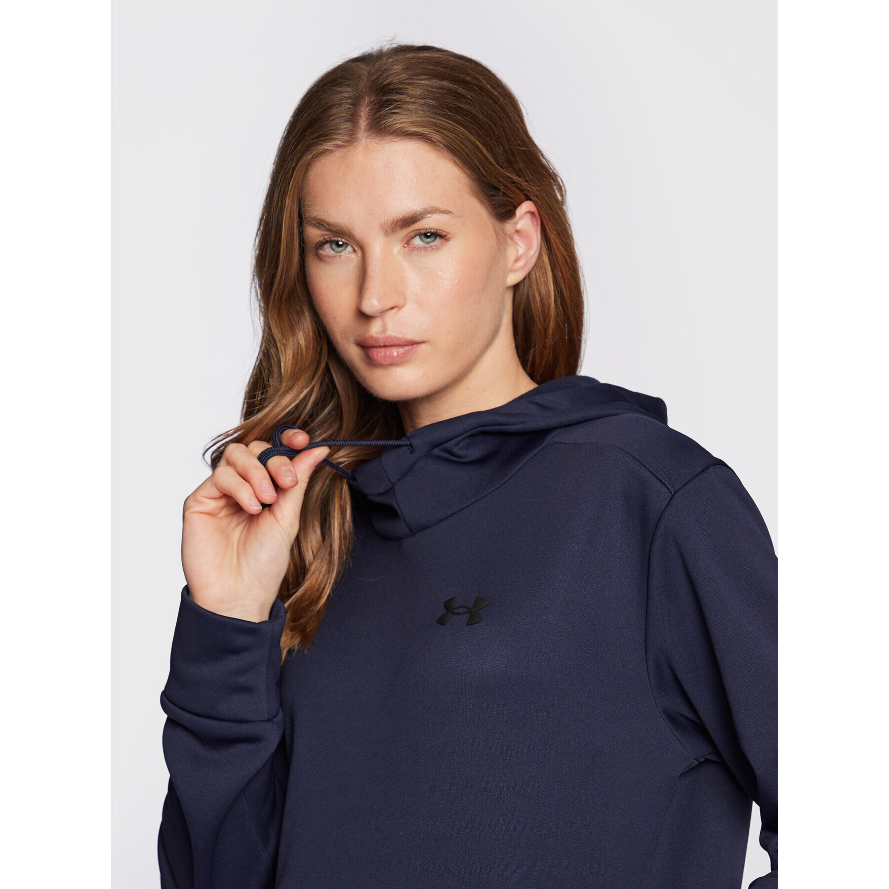 Under Armour Mikina Fleece® Left Chest 1373055 Tmavomodrá Regular Fit - Pepit.cz