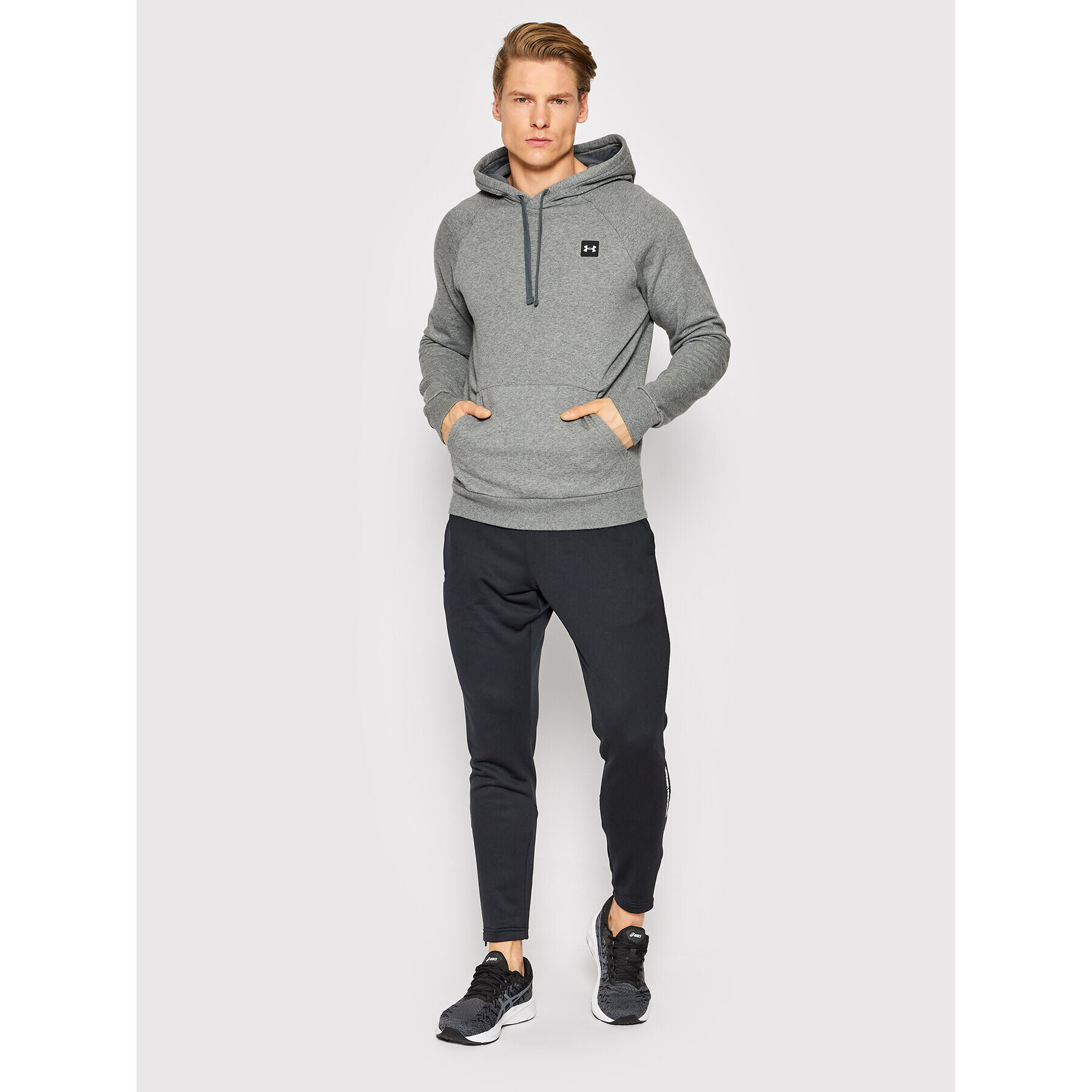 Under Armour Mikina Rival 1357092 Šedá Loose Fit - Pepit.cz