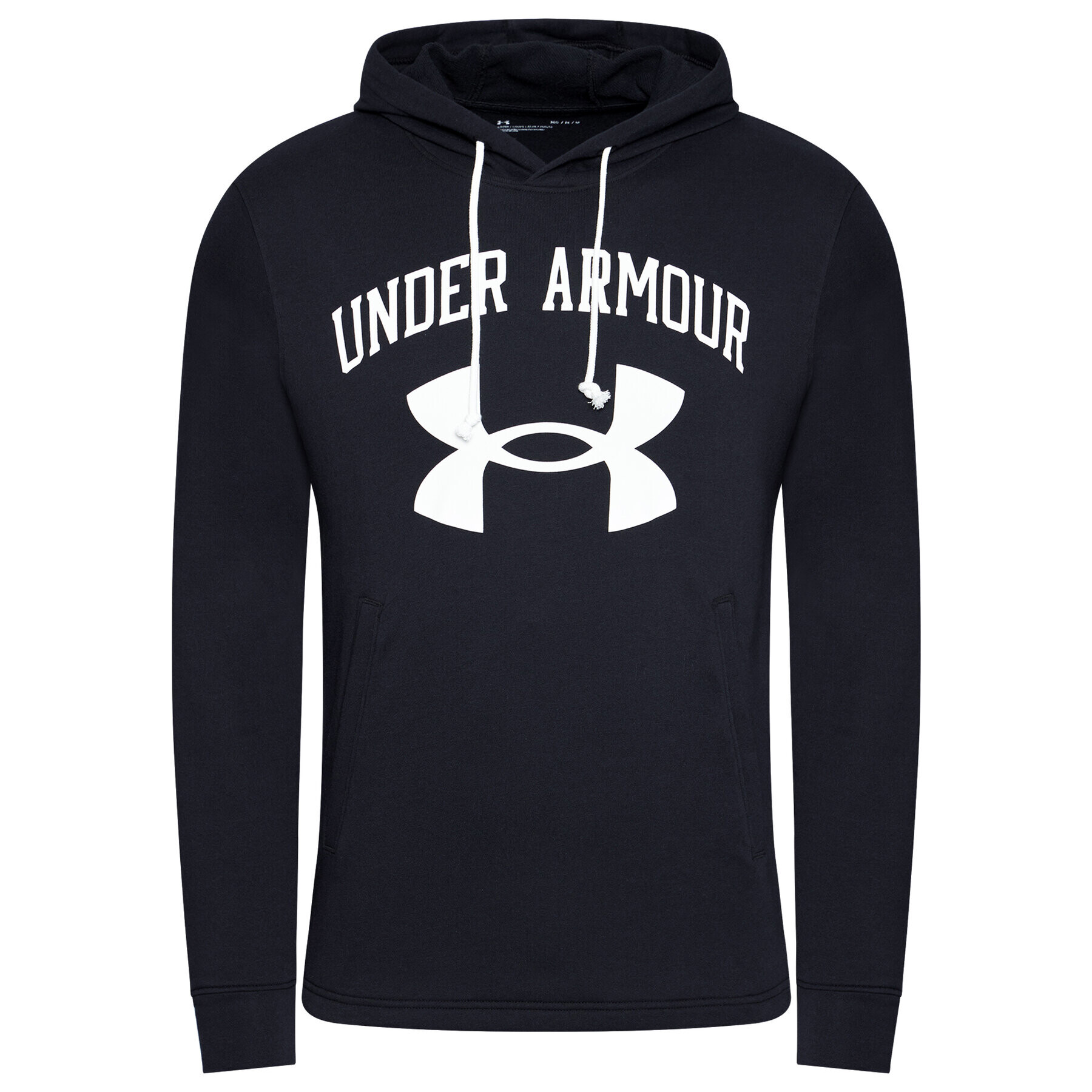 Under Armour Mikina Rival Terry Big Logo 1361559 Černá Loose Fit - Pepit.cz