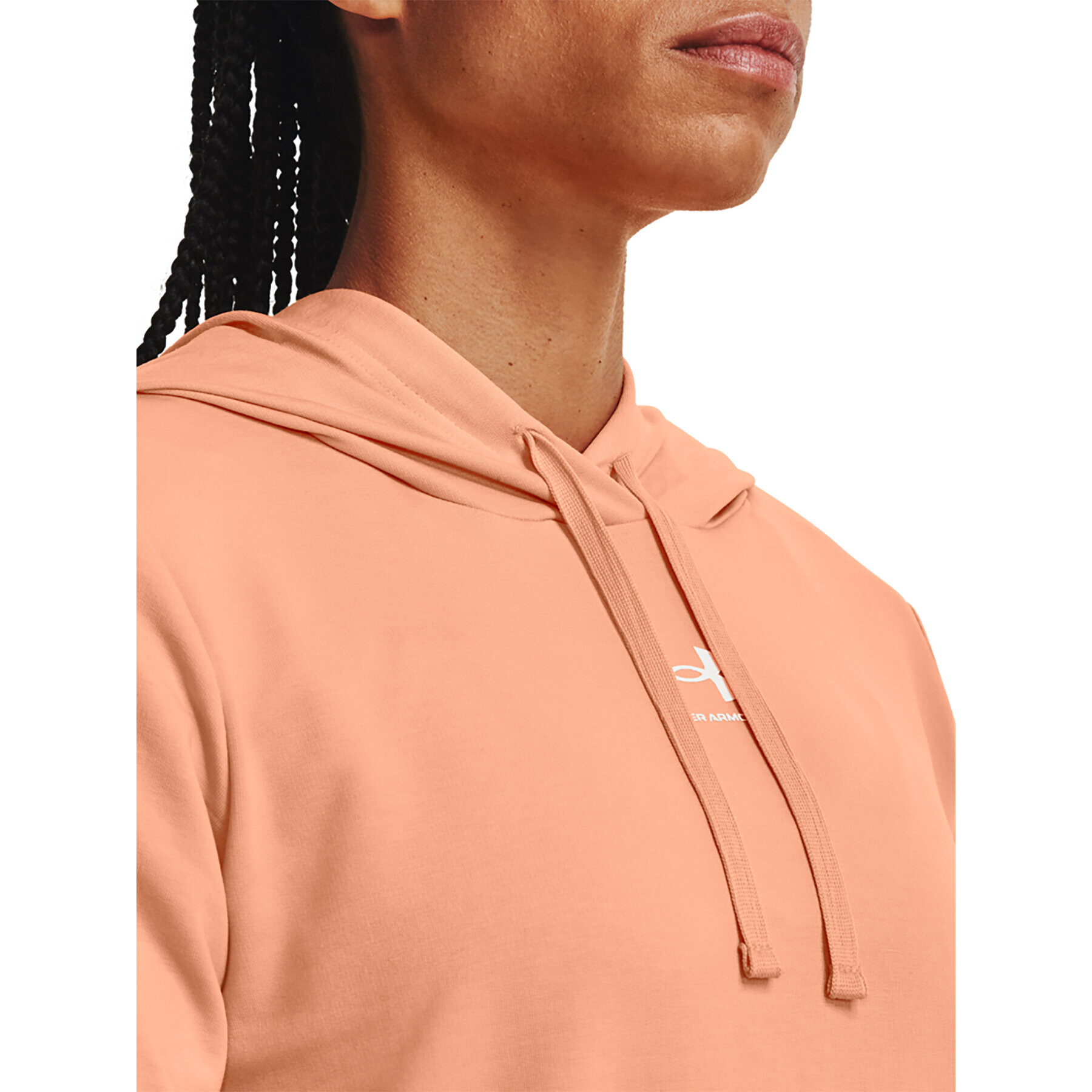 Under Armour Mikina Rival Terry Hoodie 1369855 Oranžová Regular Fit - Pepit.cz